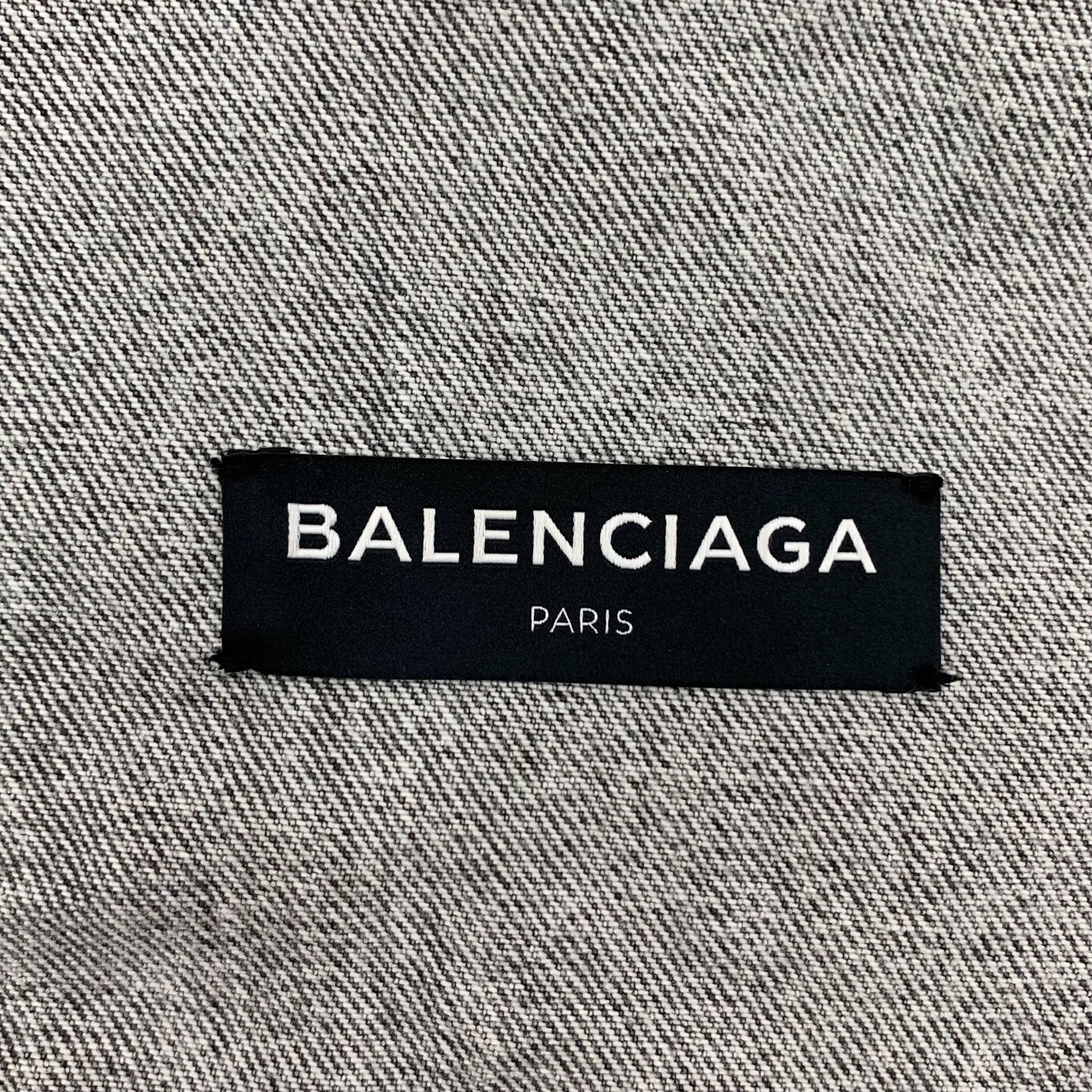 Balenciaga Balenciaga Washed Gray Jacket M Women Size M / US 6-8 / IT 42-44 - 5 Thumbnail