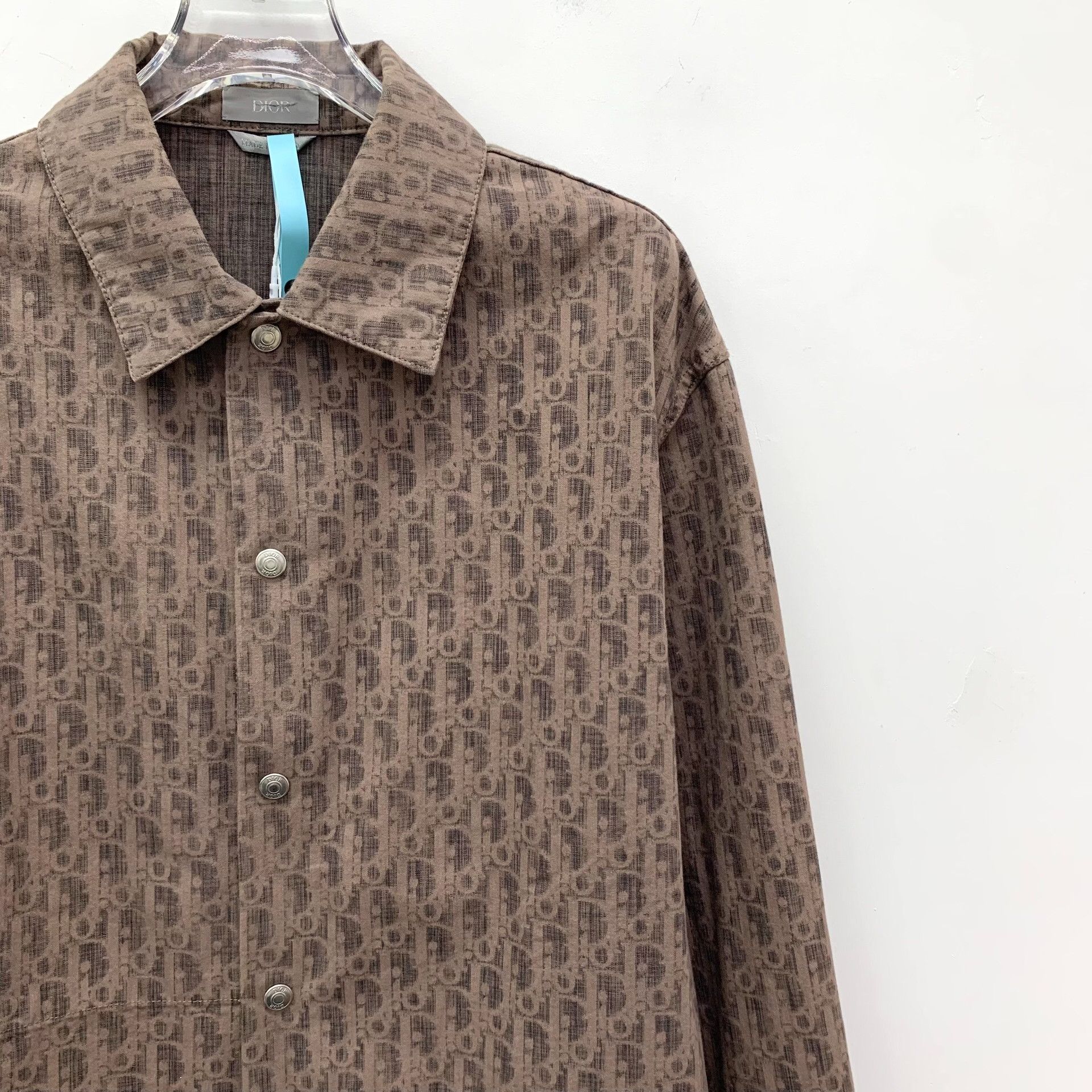 Dior Dior Retro Cotton Brown Button Up XS Women Size XS / US 0-2 / IT 36-38 - 3 Thumbnail