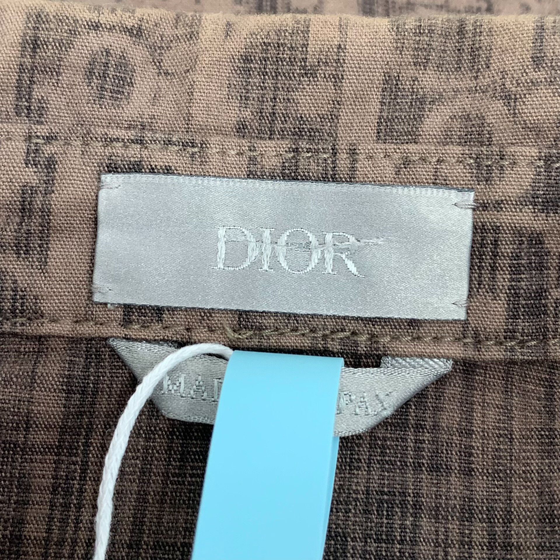 Dior Dior Retro Cotton Brown Button Up XS Women Size XS / US 0-2 / IT 36-38 - 5 Thumbnail