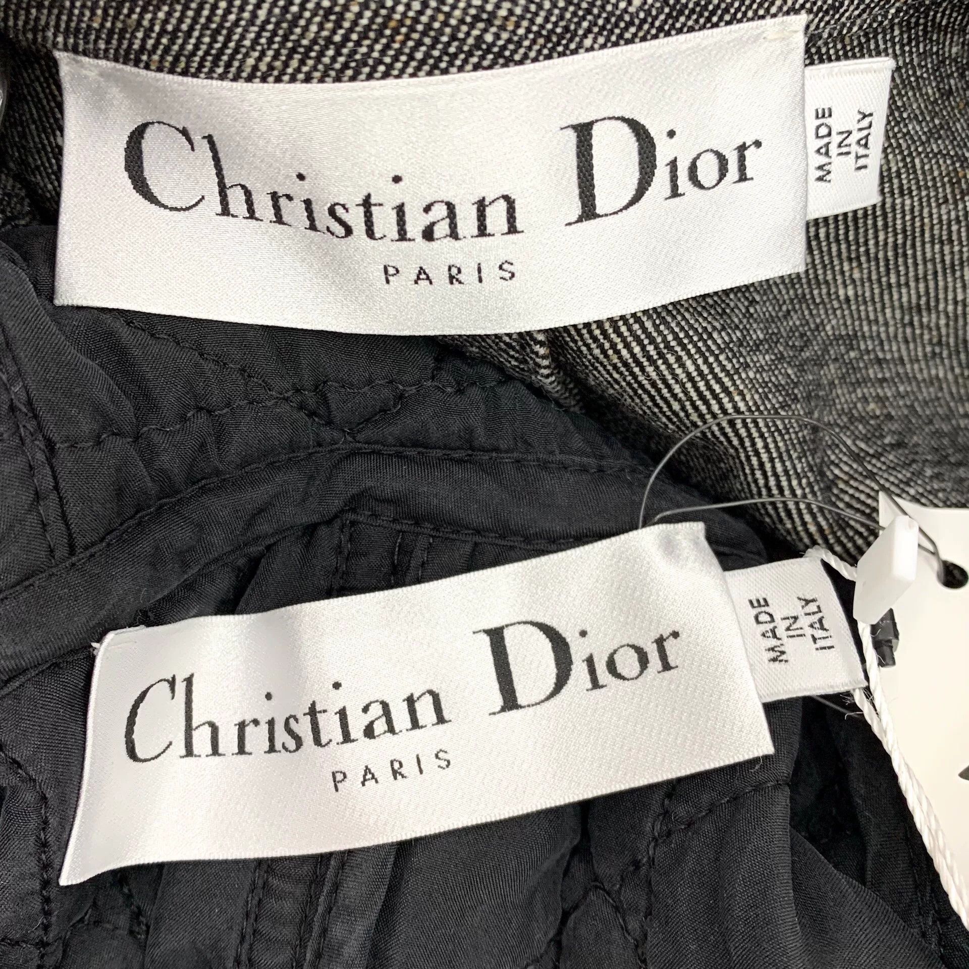 Dior Dior Cotton Embroidered Gray Jacket 36 Women Size S / US 4 / IT 40 - 5 Thumbnail