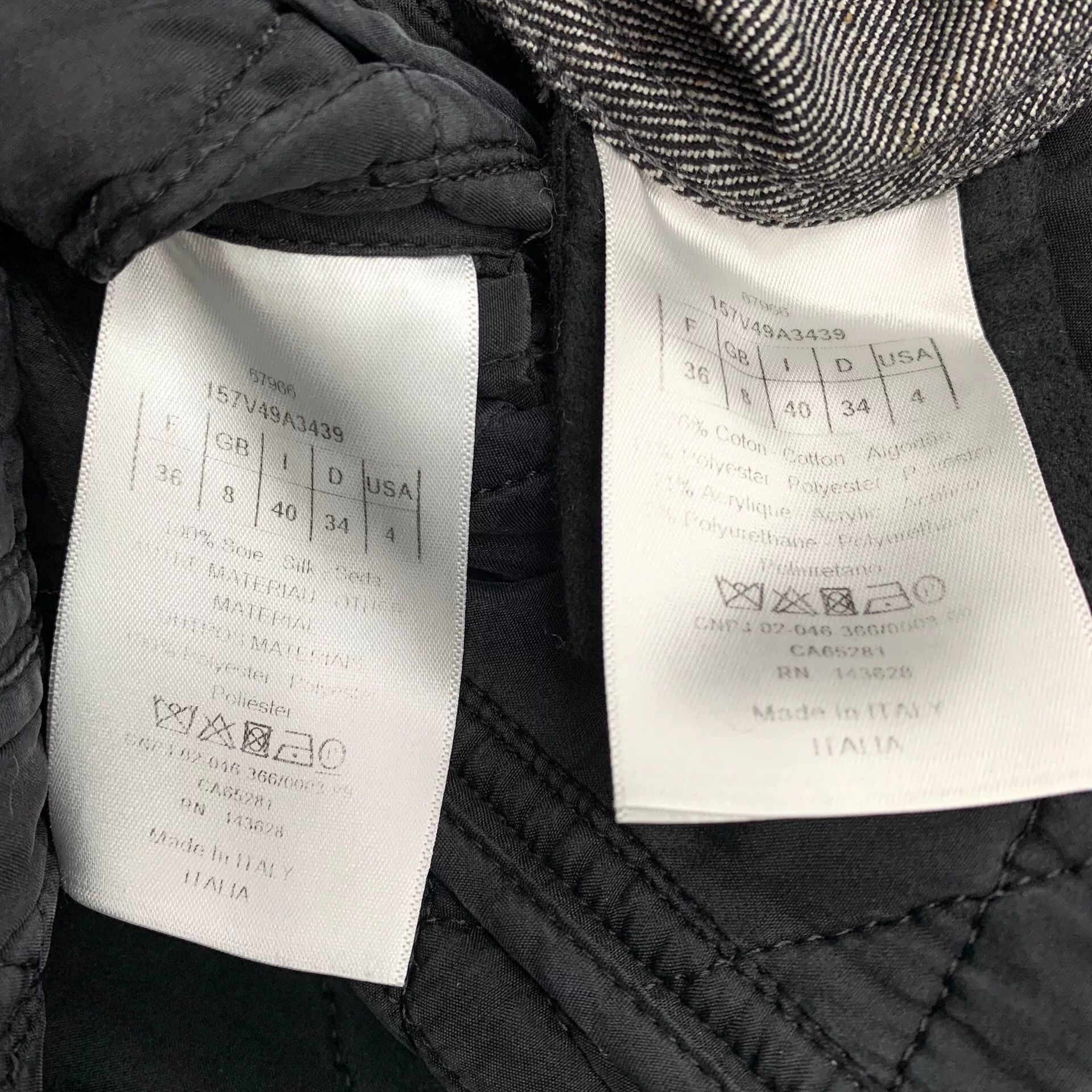Dior Dior Cotton Embroidered Gray Jacket 36 Women Size S / US 4 / IT 40 - 6 Thumbnail