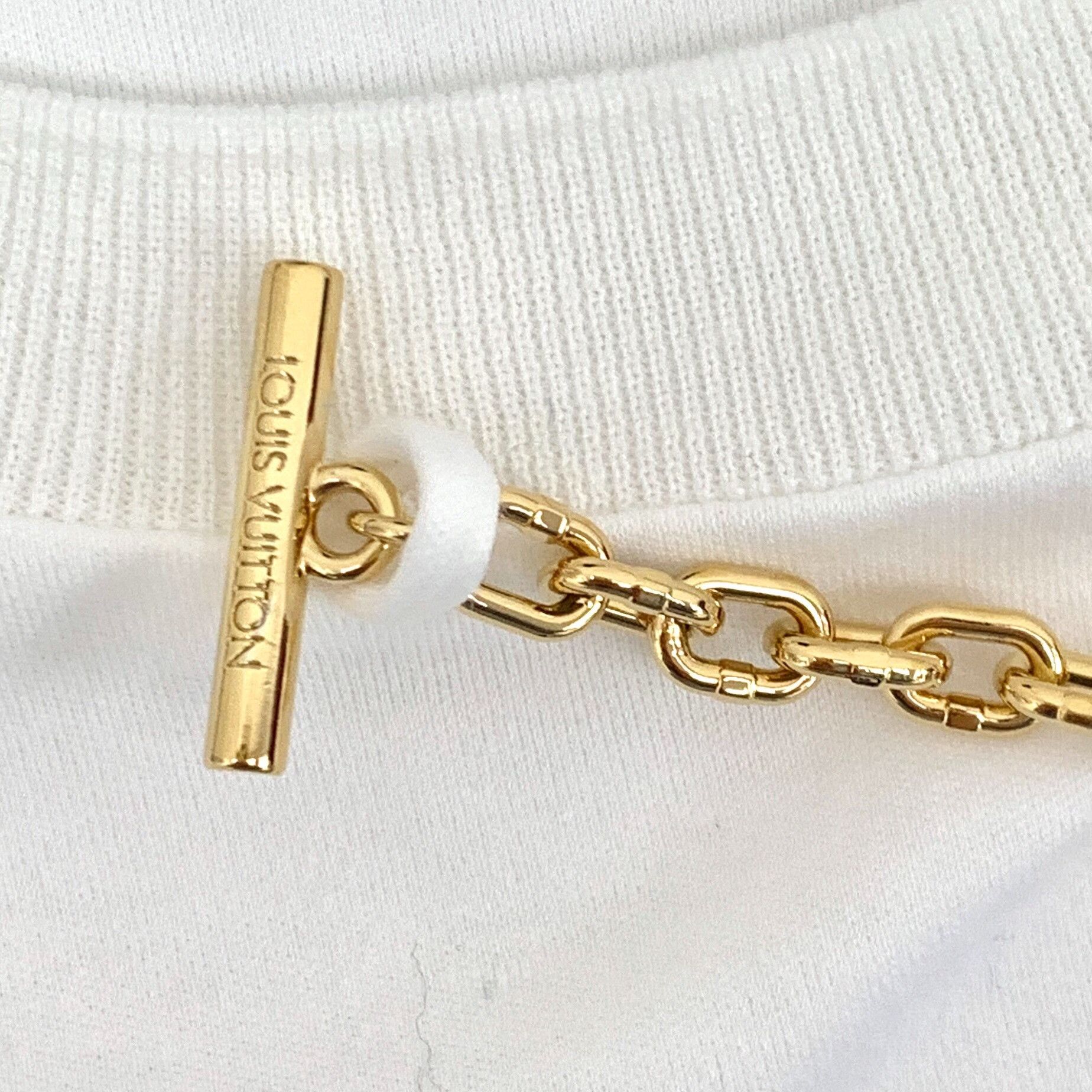 Louis Vuitton Louis Vuitton White T-Shirt M Men Size US M / EU 48-50 / 2 - 6 Thumbnail