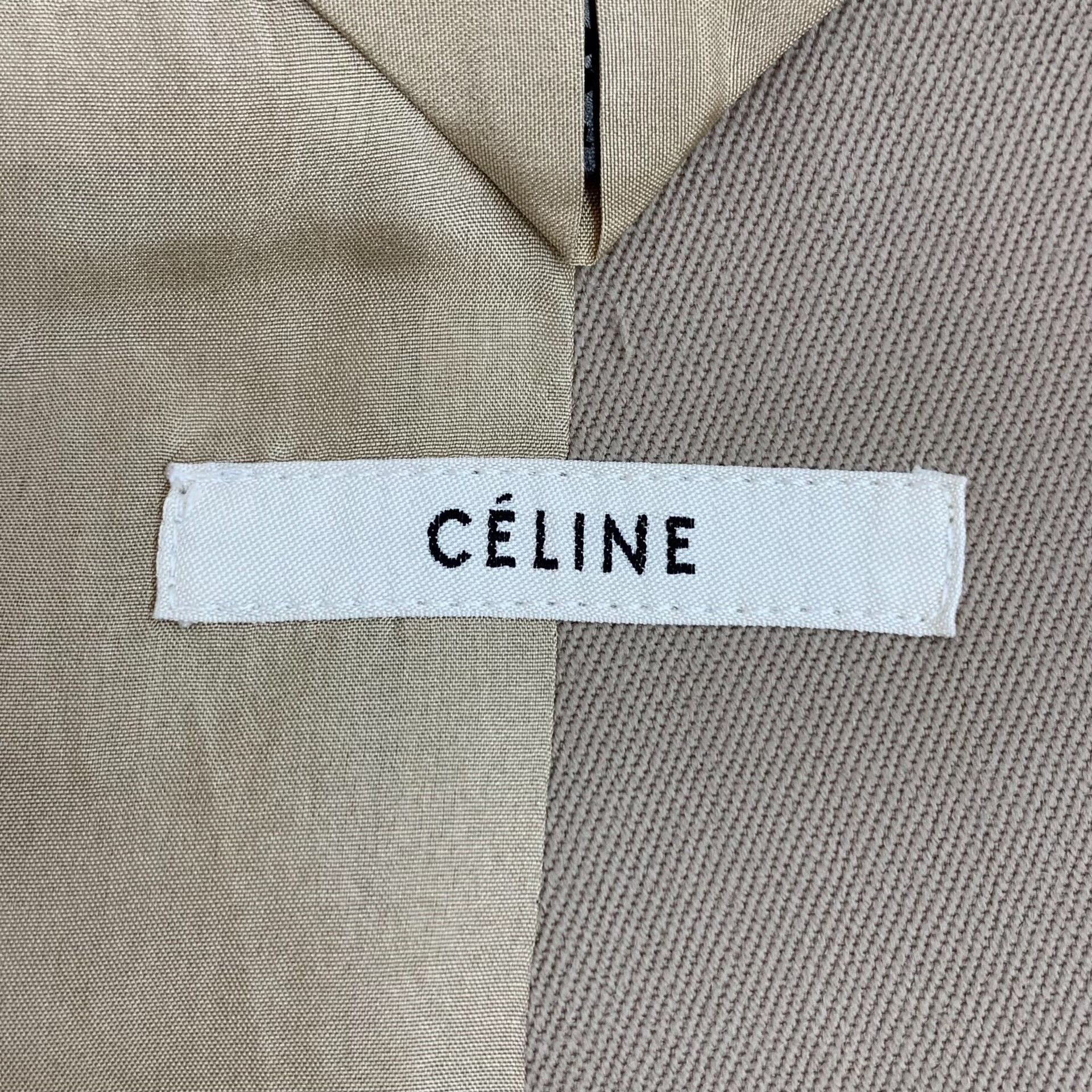 Celine Celine Wool Beige Coat XS Women Size XS / US 0-2 / IT 36-38 - 6 Thumbnail