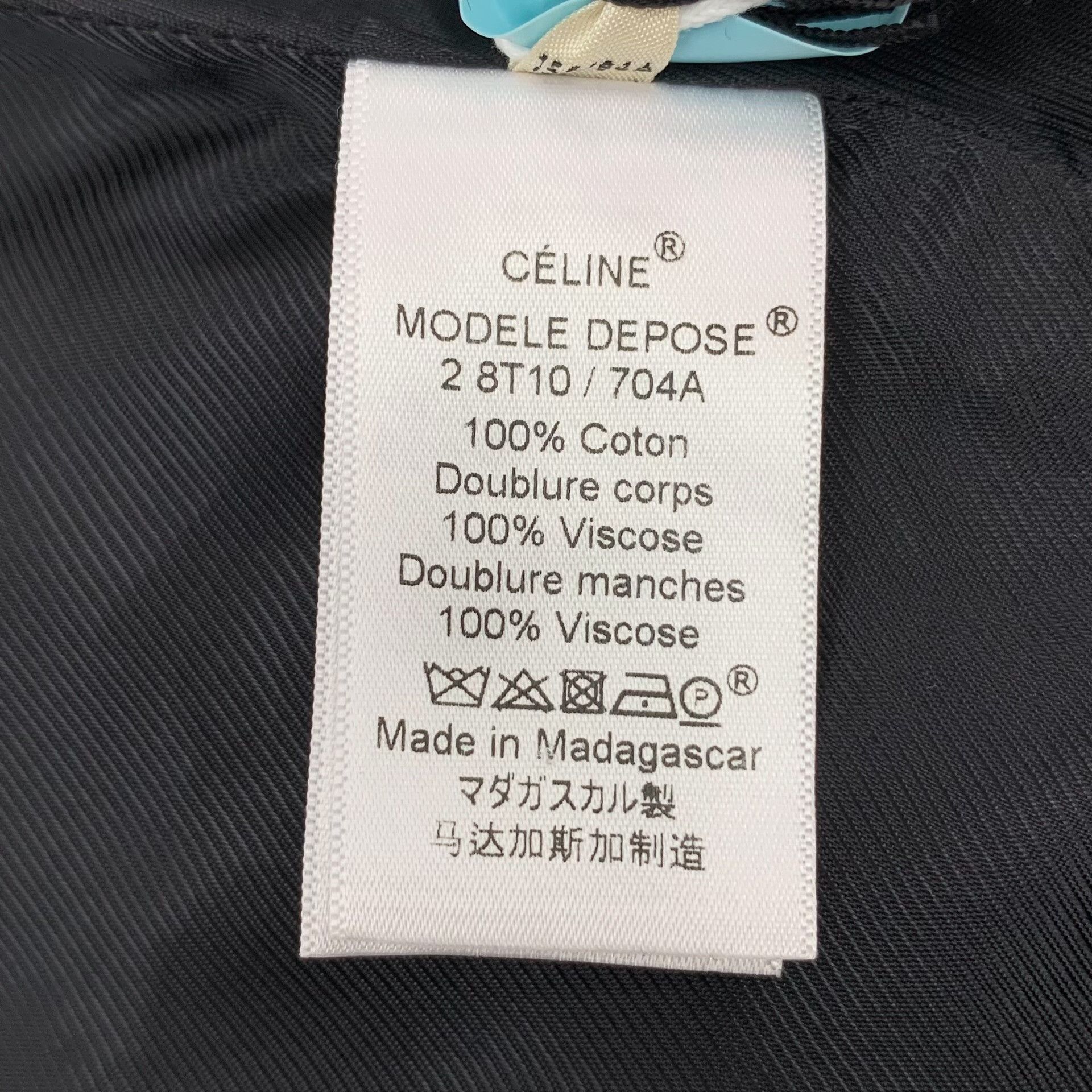 Celine Celine Cotton Brown Coat S Women Size S / US 4 / IT 40 - 9 Thumbnail