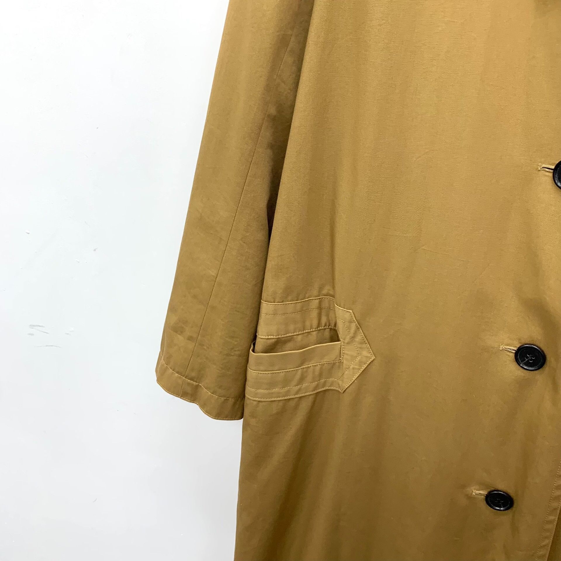 Celine Celine Cotton Brown Coat S Women Size S / US 4 / IT 40 - 4 Thumbnail
