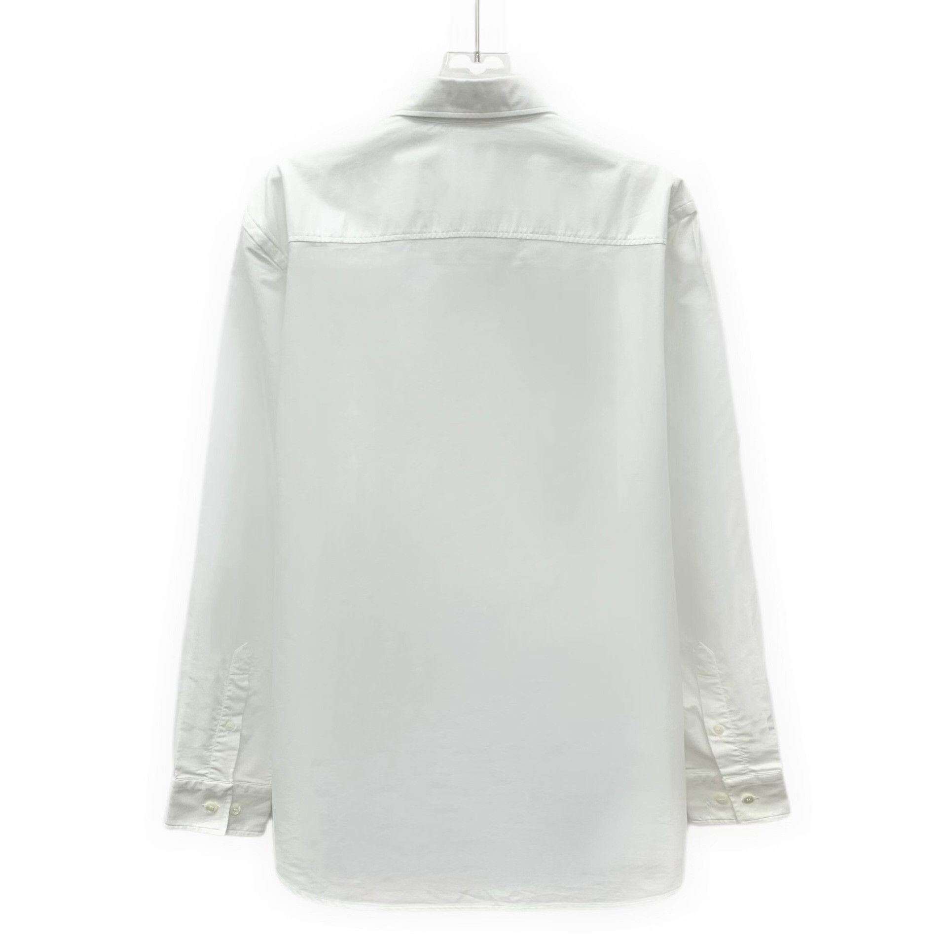 Burberry Burberry Cotton Striped White Shirt M Men Size US M / EU 48-50 / 2 - 2 Thumbnail