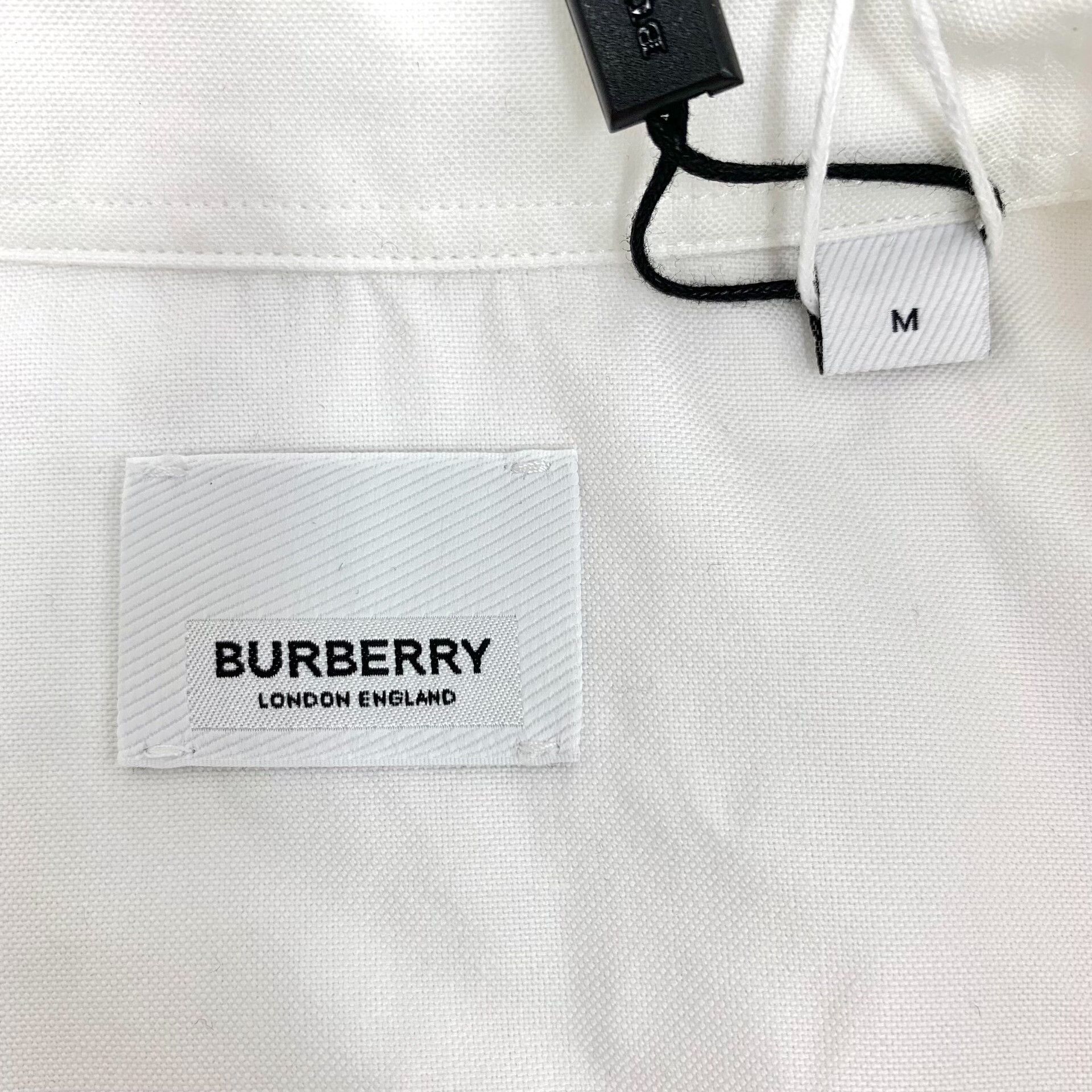 Burberry Burberry Cotton Striped White Shirt M Men Size US M / EU 48-50 / 2 - 5 Thumbnail
