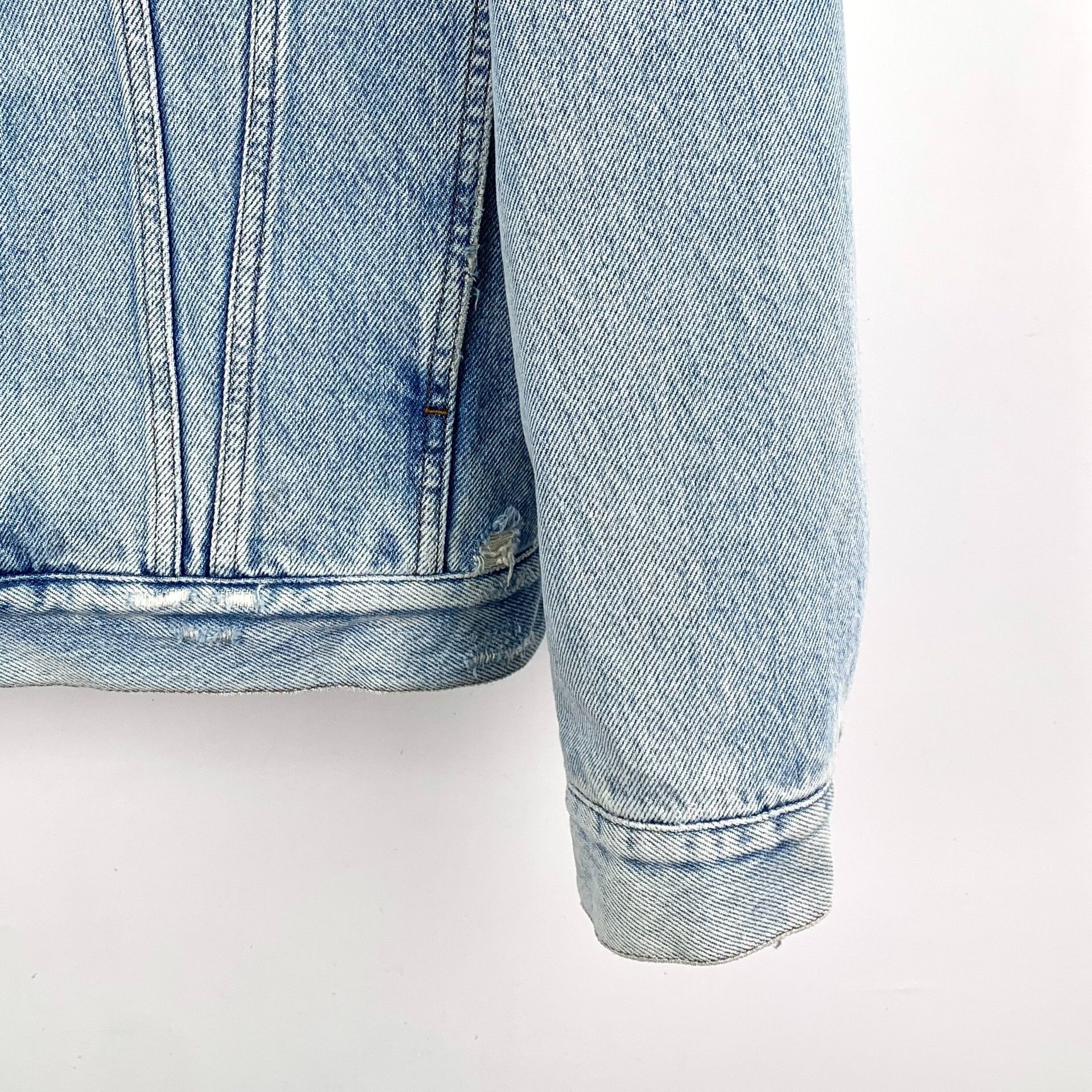 Gucci Gucci Cotton Embroidered Blue Jacket 42 Women Size M / US 6-8 / IT 42-44 - 4 Thumbnail