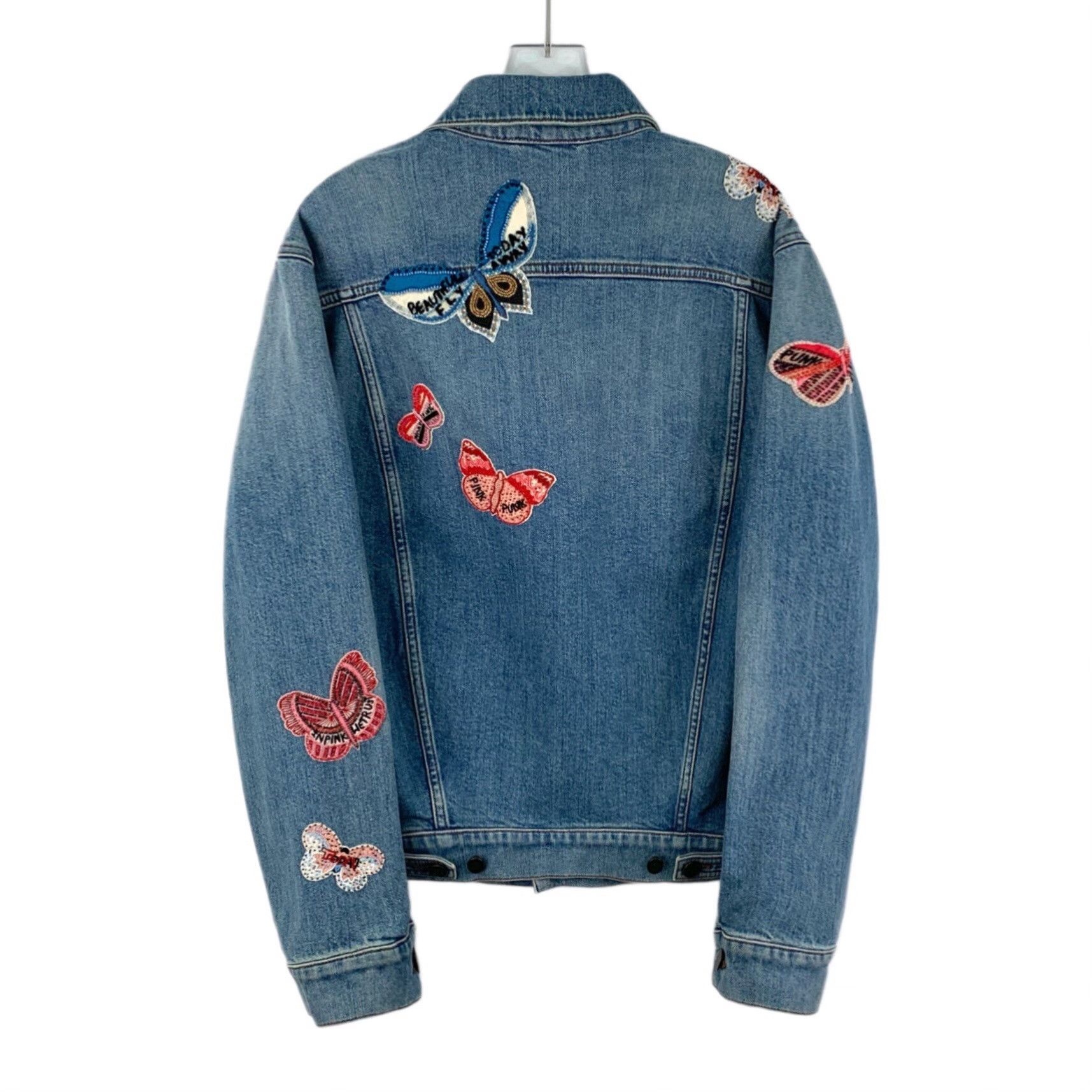 Valentino Valentino Blue Jacket M Women Size M / US 6-8 / IT 42-44 - 2 Thumbnail