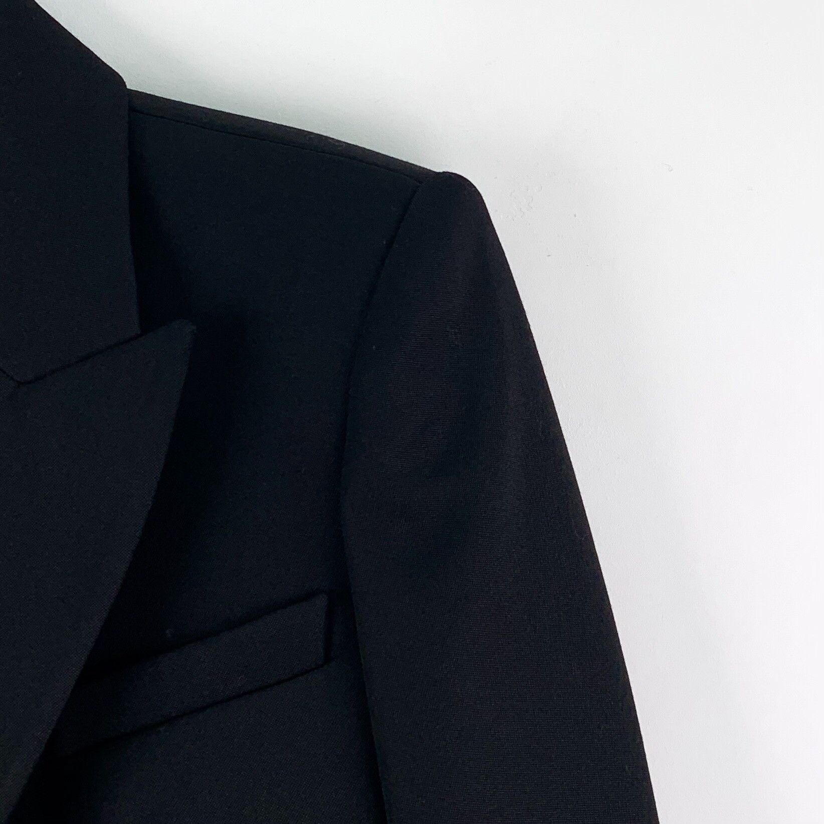 Balmain Balmain Wool Black Jacket S Women Size S / US 4 / IT 40 - 3 Thumbnail
