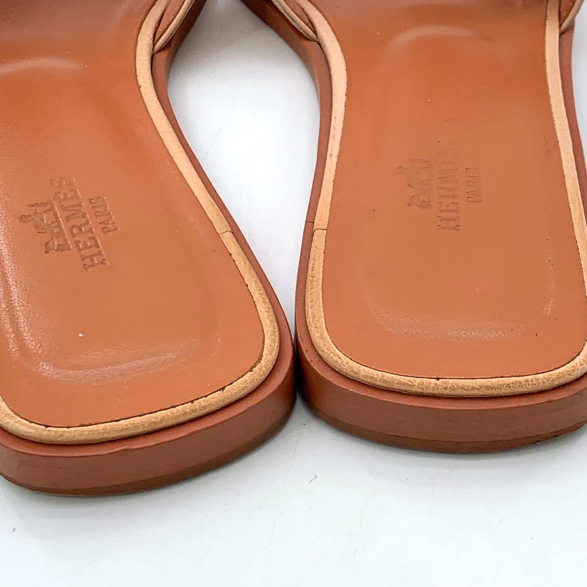 Hermes Hermes Brown Sandals 37 Women Size US 6.5 / IT 36.5 - 9 Thumbnail