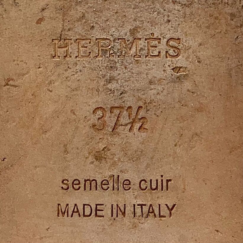 Hermes Hermes Brown Sandals 37 Women Size US 6.5 / IT 36.5 - 6 Thumbnail