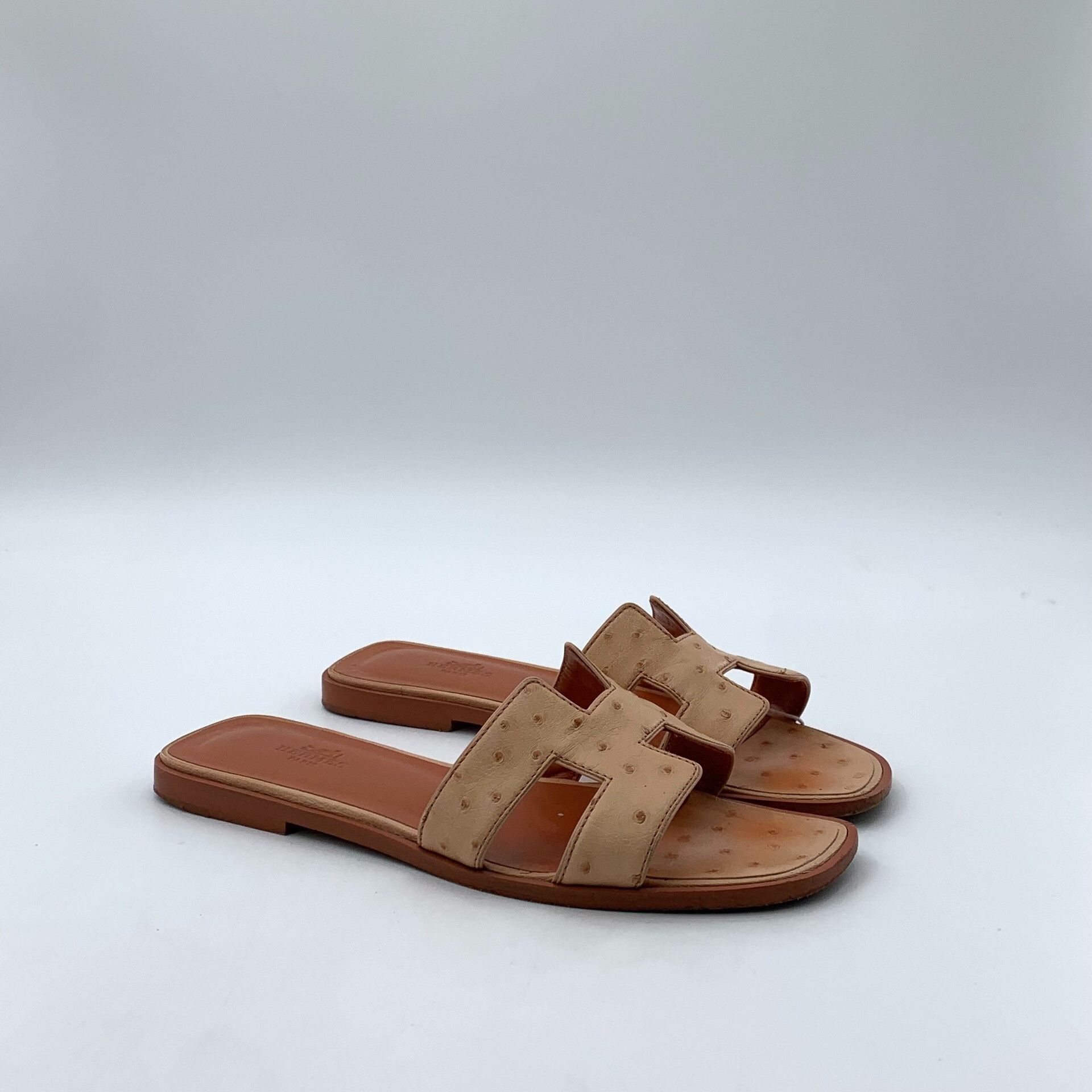 Hermes Hermes Brown Sandals 37 Women Size US 6.5 / IT 36.5 - 2 Thumbnail