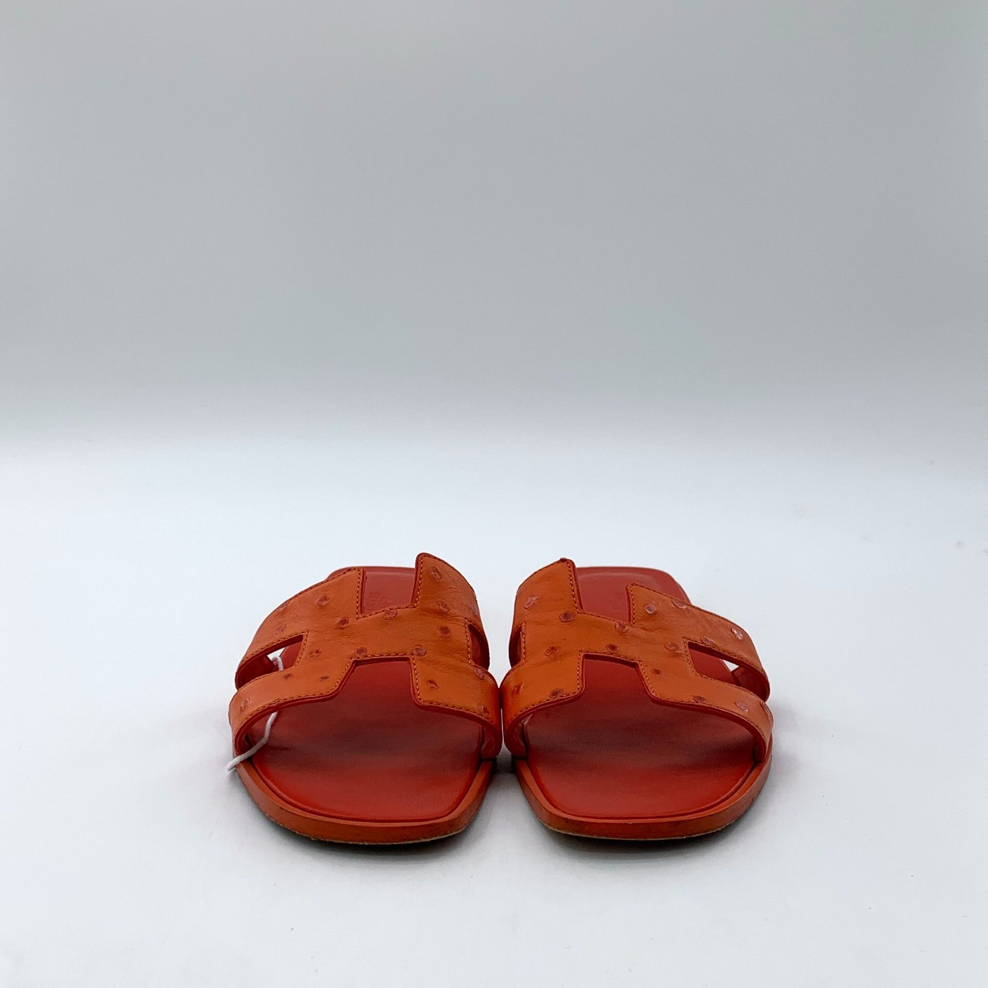 Hermes Hermes Red Sandals 38 Women Size US 7.5 / IT 37.5 - 3 Thumbnail