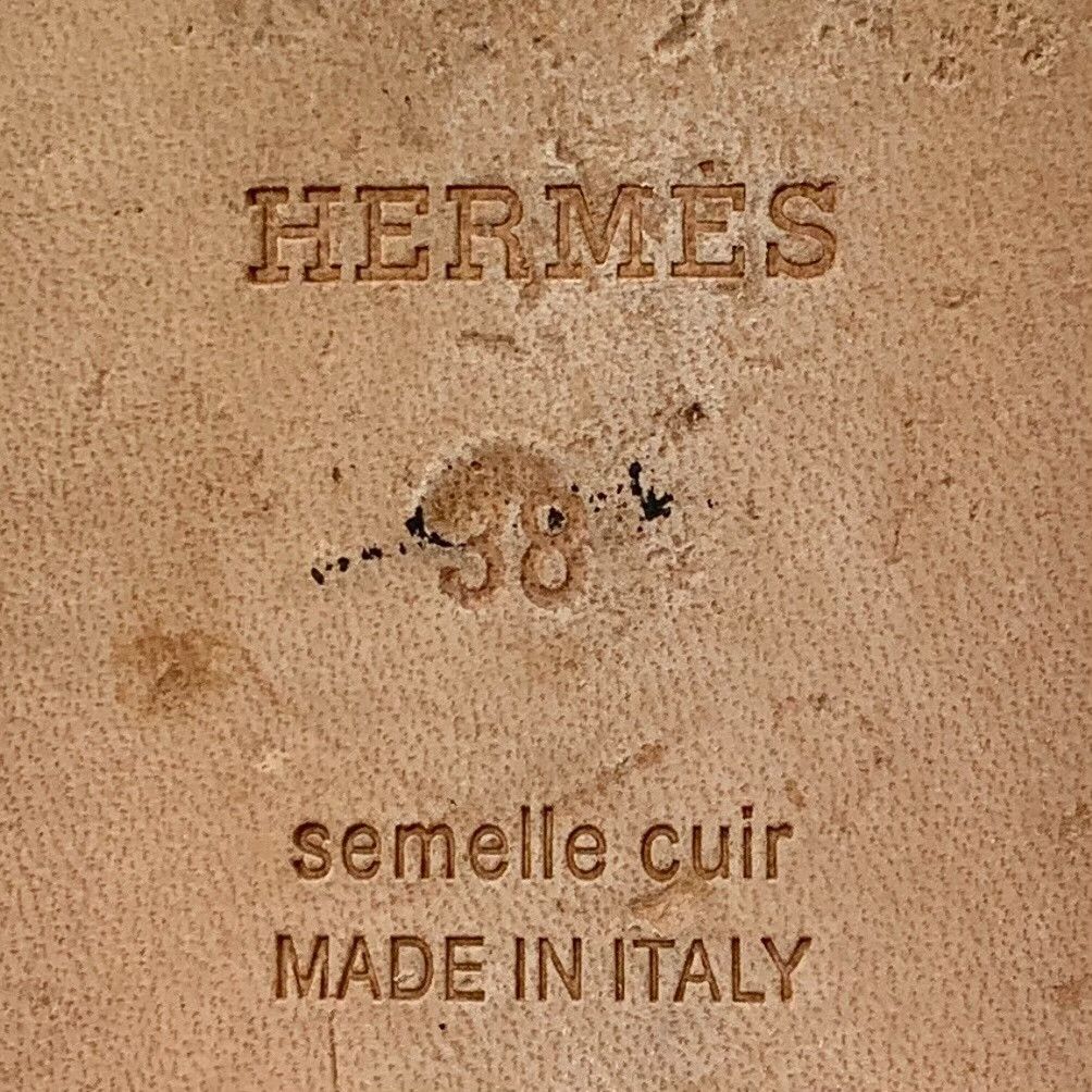 Hermes Hermes Red Sandals 38 Women Size US 7.5 / IT 37.5 - 6 Thumbnail