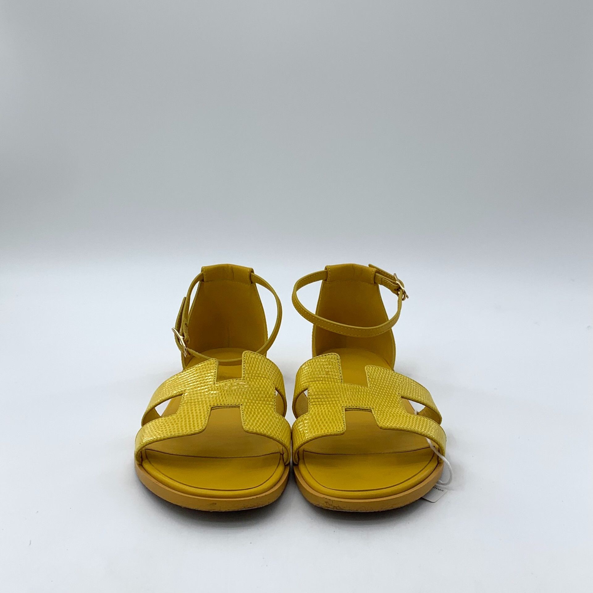 Hermes Hermes Yellow Sandals 37 Women Size US 6.5 / IT 36.5 - 3 Thumbnail
