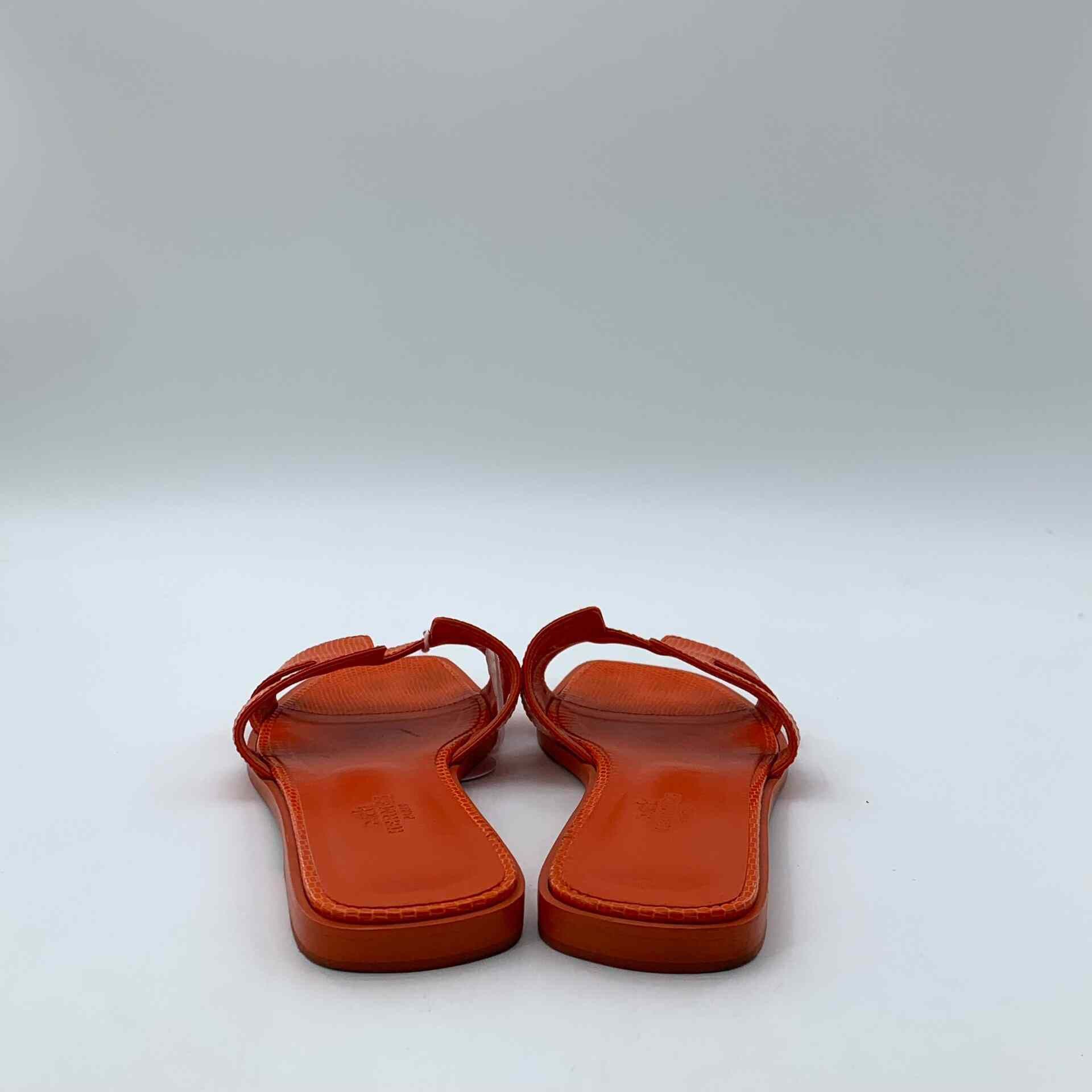 Hermes Hermes Red Sandals 38 Women Size US 7.5 / IT 37.5 - 4 Thumbnail