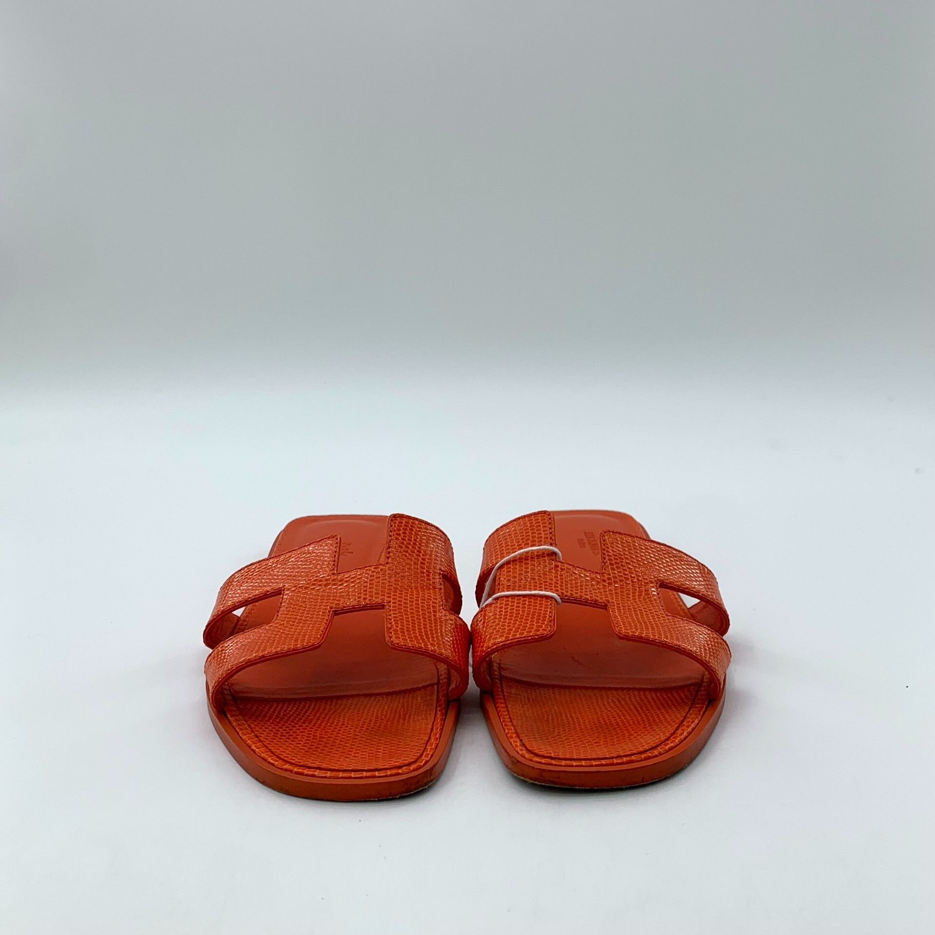 Hermes Hermes Red Sandals 38 Women Size US 7.5 / IT 37.5 - 3 Thumbnail