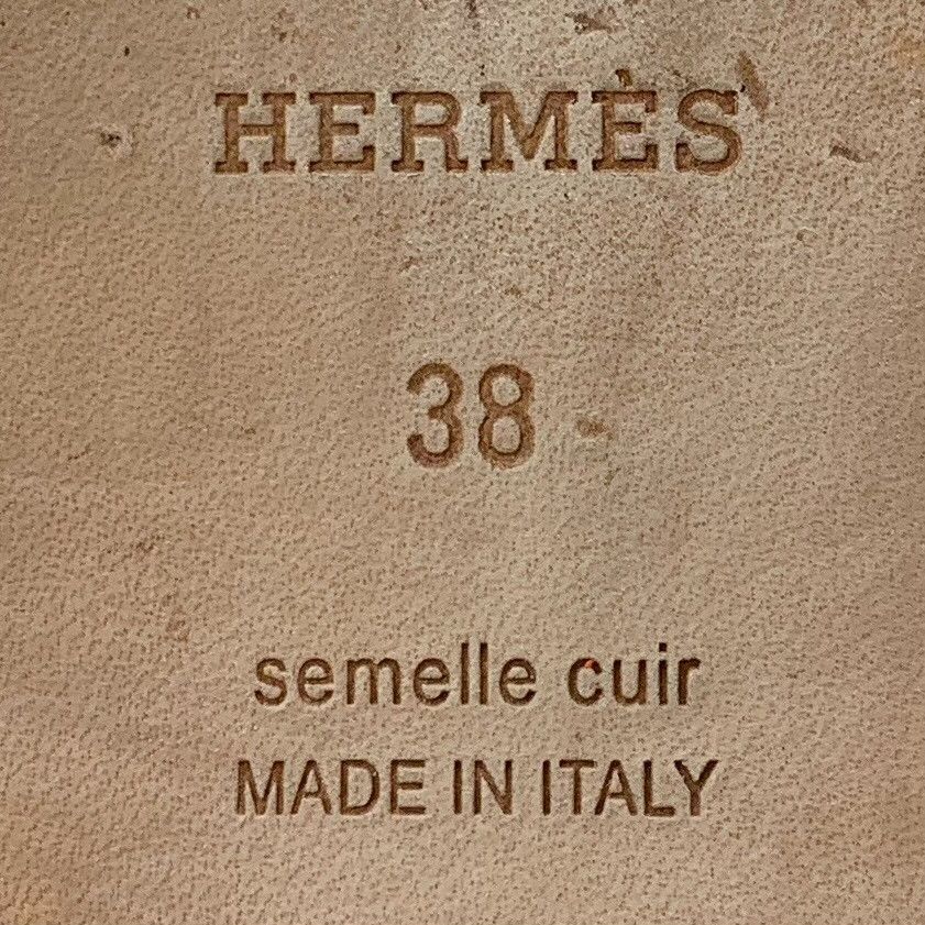 Hermes Hermes Red Sandals 38 Women Size US 7.5 / IT 37.5 - 6 Thumbnail