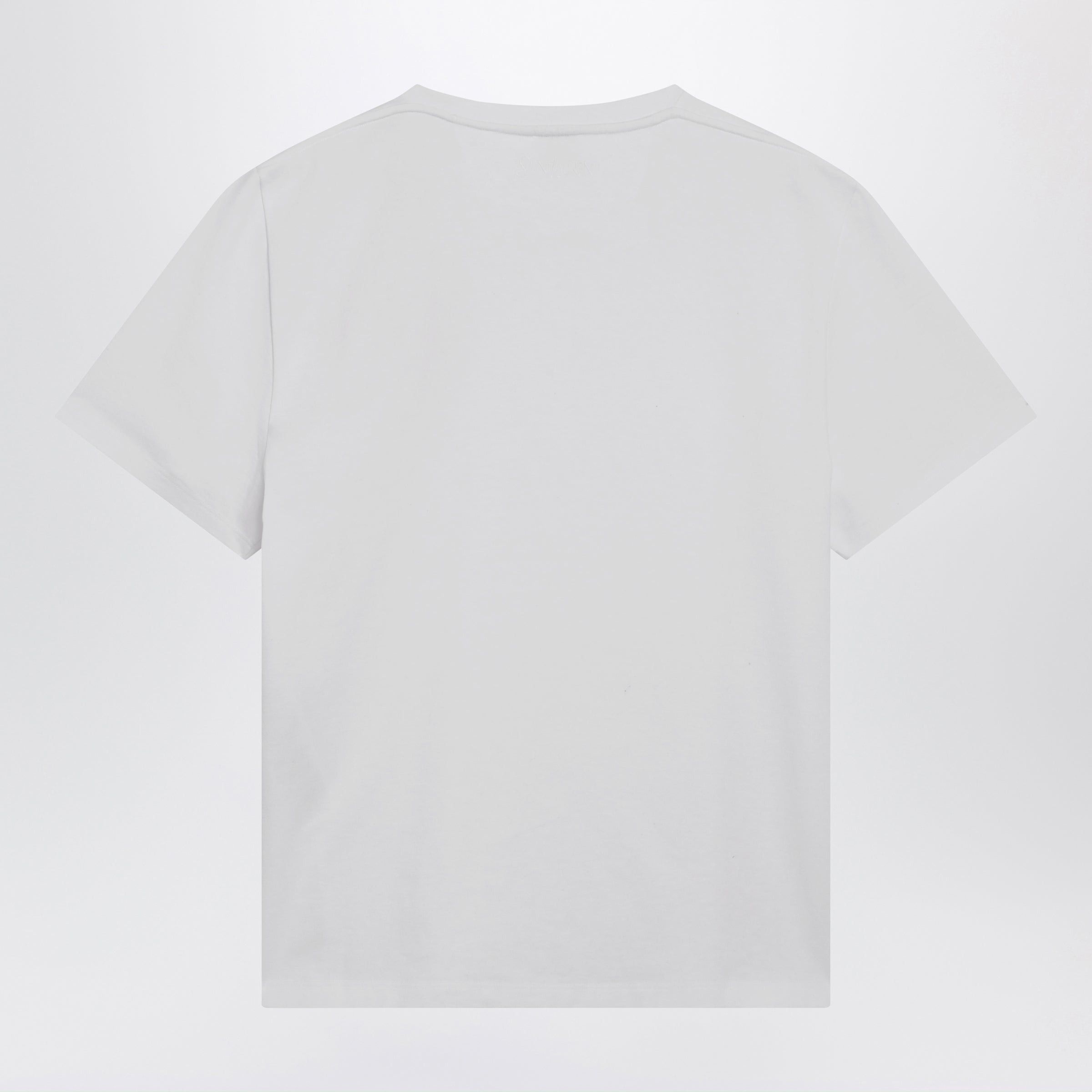 Saint Laurent Paris Saint Laurent White Small Fit De Cotton T-Shirt Size US M / EU 48-50 / 2 - 2 Thumbnail