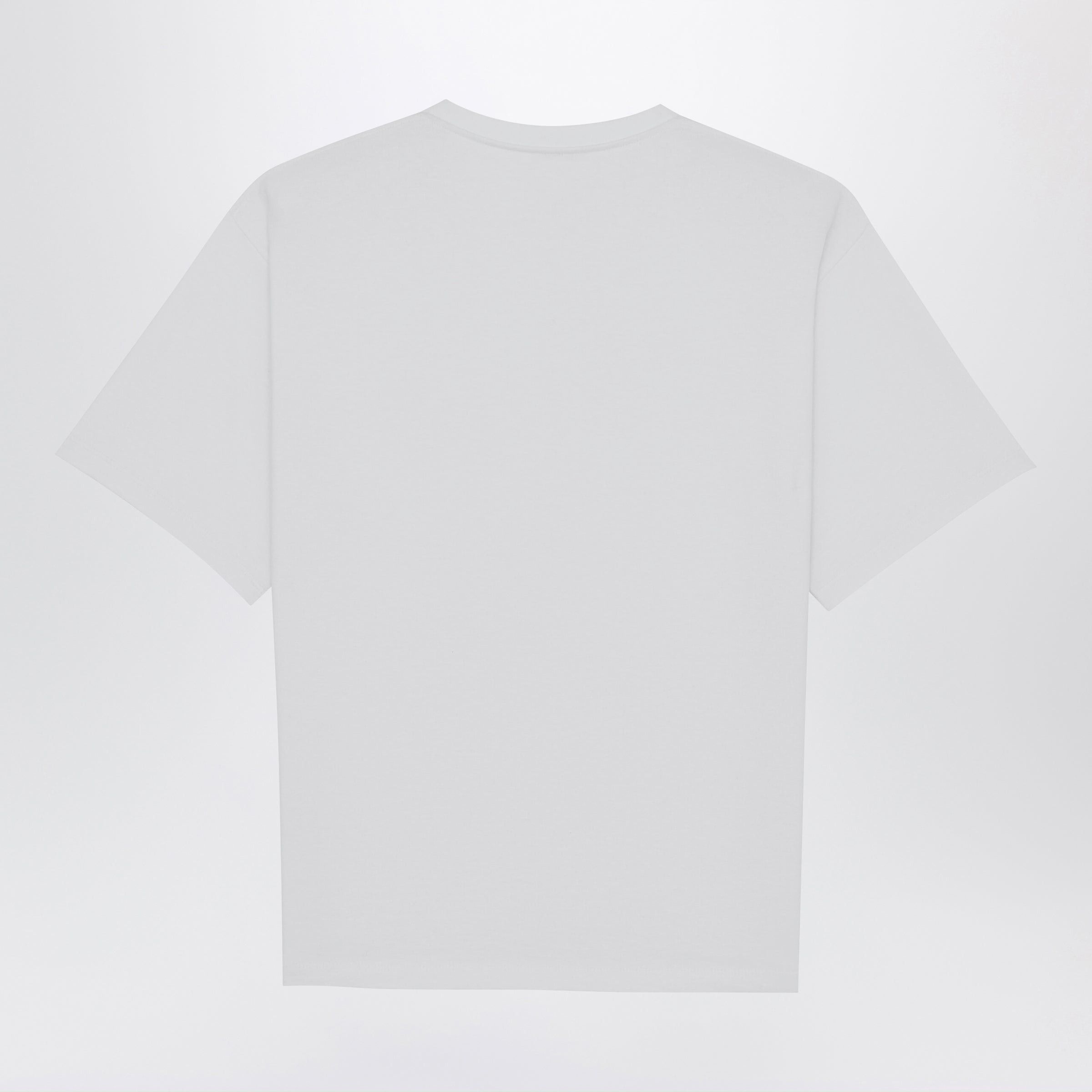 Saint Laurent Paris Saint Laurent White Oversized Cotton T-Shirt With Cassandre Logo Size US S / EU 44-46 / 1 - 2 Thumbnail