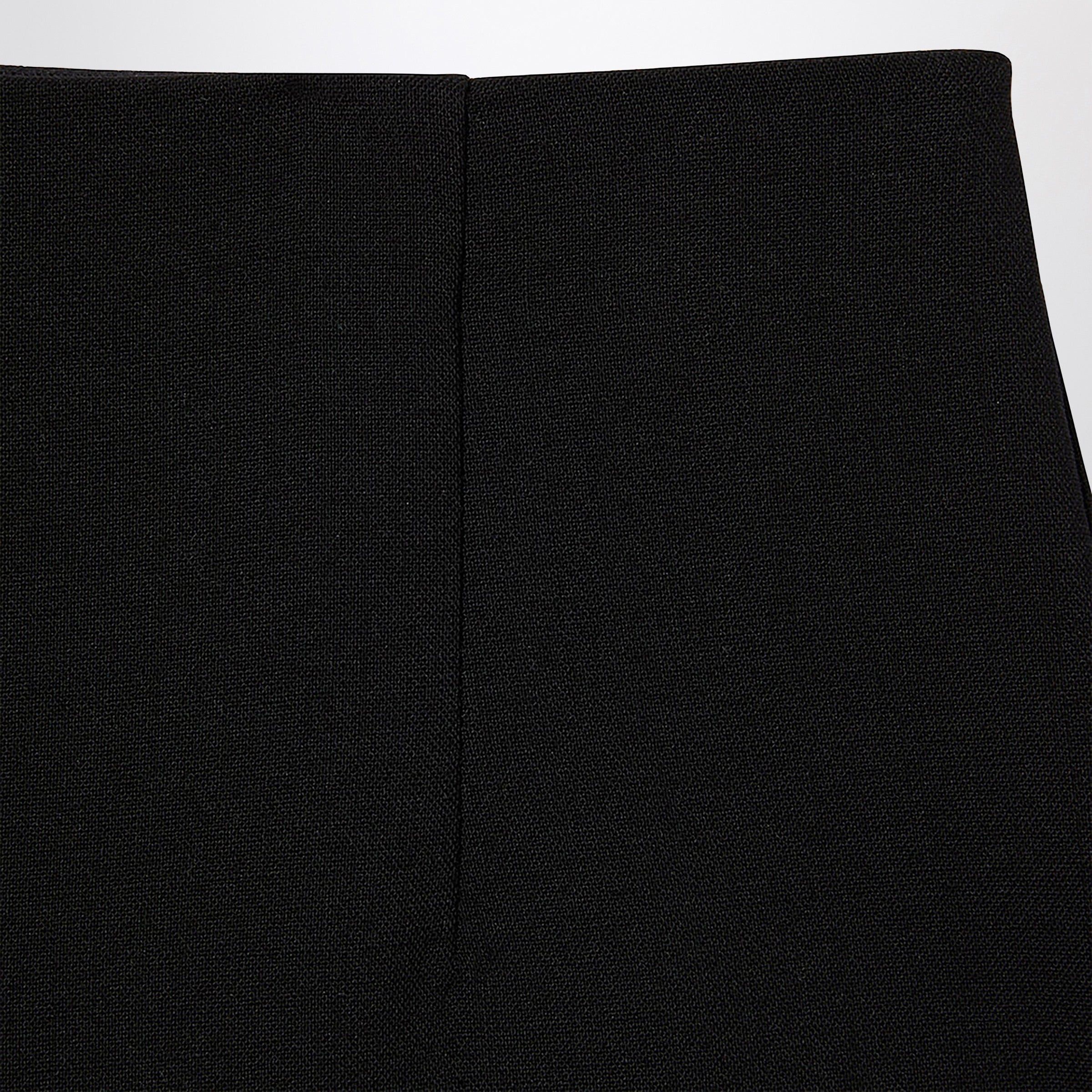 Gucci Gucci Black Stretch Technical Wool Trousers Size 26" / US 2 / IT 38 - 2 Thumbnail