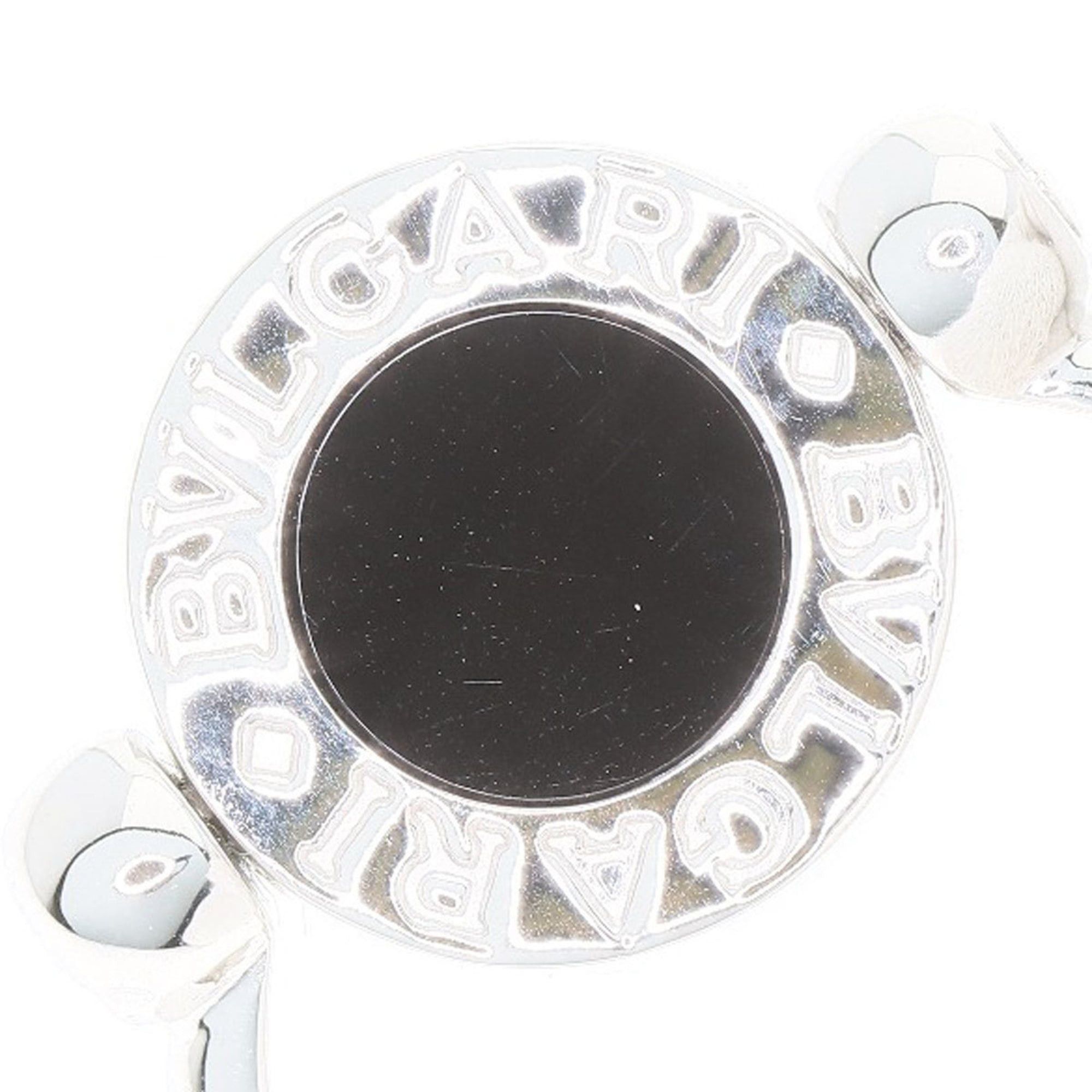 Bvlgari BVLGARI Flip Onyx Diamond Ring - 18K White Gold Women's Size ONE SIZE - 10 Thumbnail