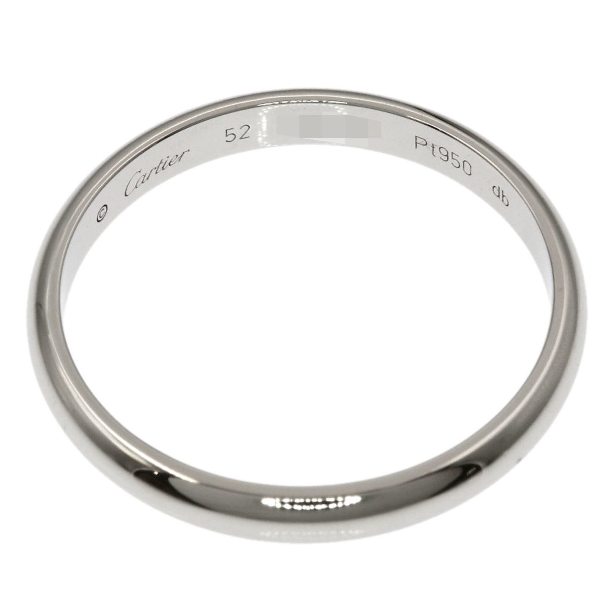 Cartier Cartier Classic #52 Ring, Platinum PT950, Women's, CARTIER Size ONE SIZE - 4 Thumbnail