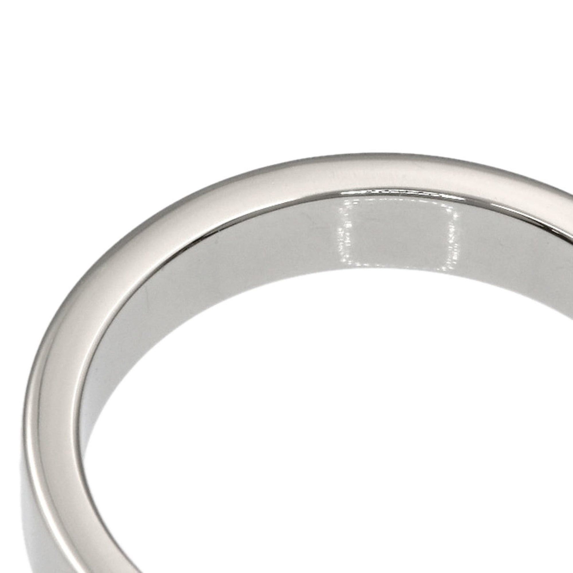 Cartier Cartier Flat Band #46 Ring, Platinum PT950, Women's, CARTIER Size ONE SIZE - 8 Thumbnail