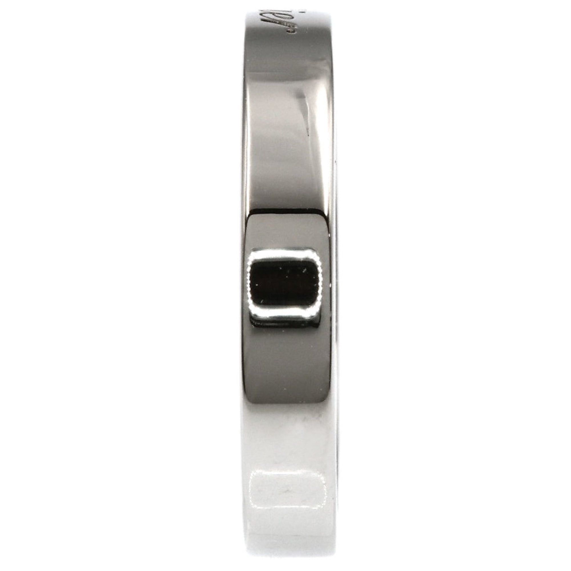 Cartier Cartier Flat Band #46 Ring, Platinum PT950, Women's, CARTIER Size ONE SIZE - 3 Thumbnail