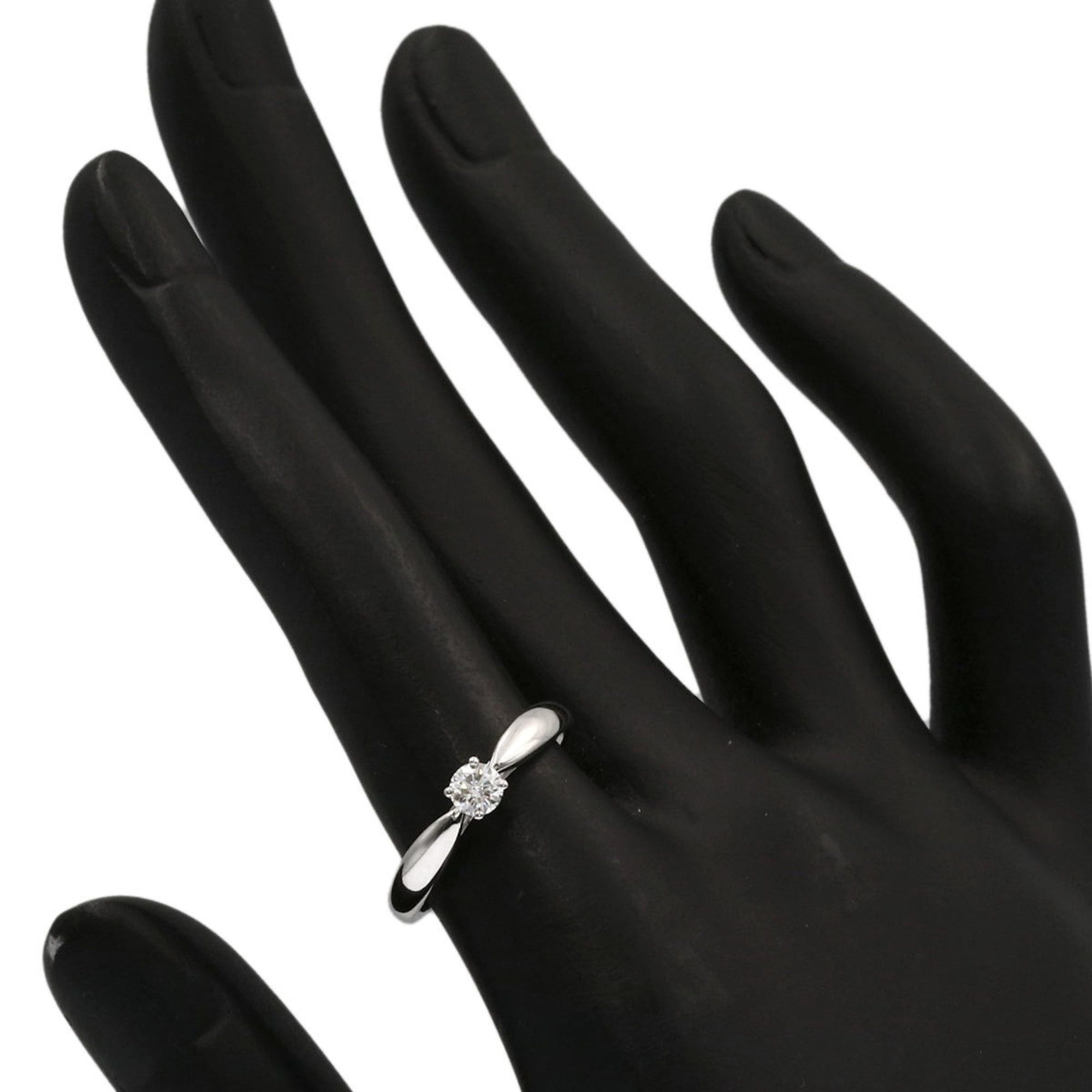 Tiffany & Co. Tiffany & Co. Harmony 1P Diamond Ring, Platinum PT950, Women's Ring. Size ONE SIZE - 7 Thumbnail