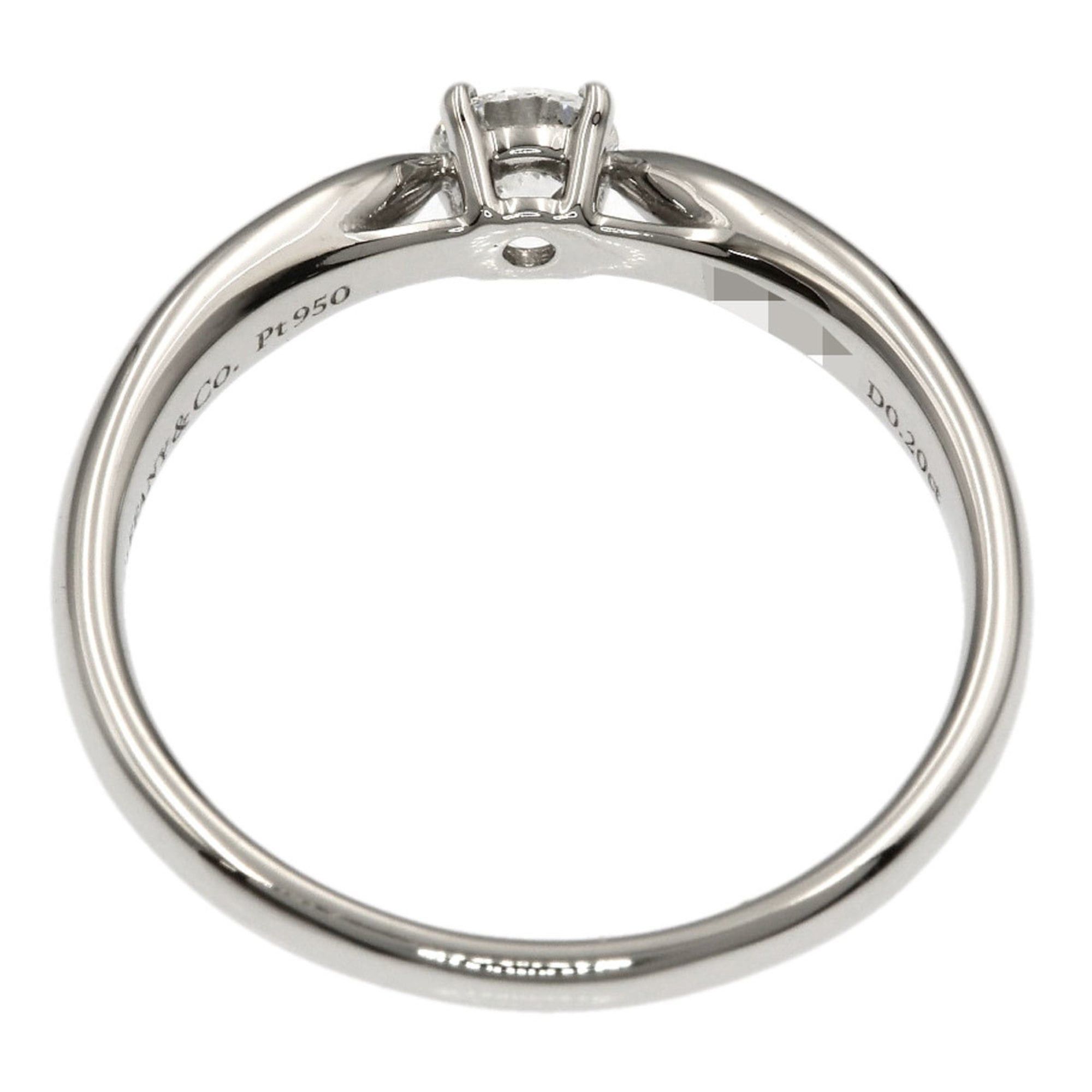 Tiffany & Co. Tiffany & Co. Harmony 1P Diamond Ring, Platinum PT950, Women's Ring. Size ONE SIZE - 4 Thumbnail