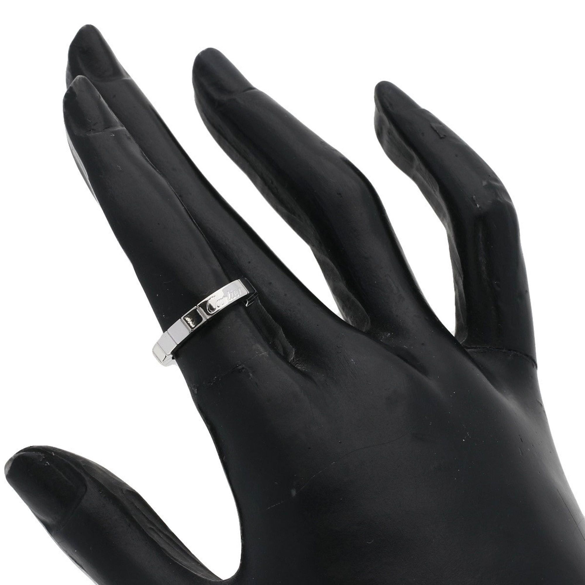 Cartier Cartier Lanieres #47 Ring, 18K White Gold, Women's. Size ONE SIZE - 5 Thumbnail
