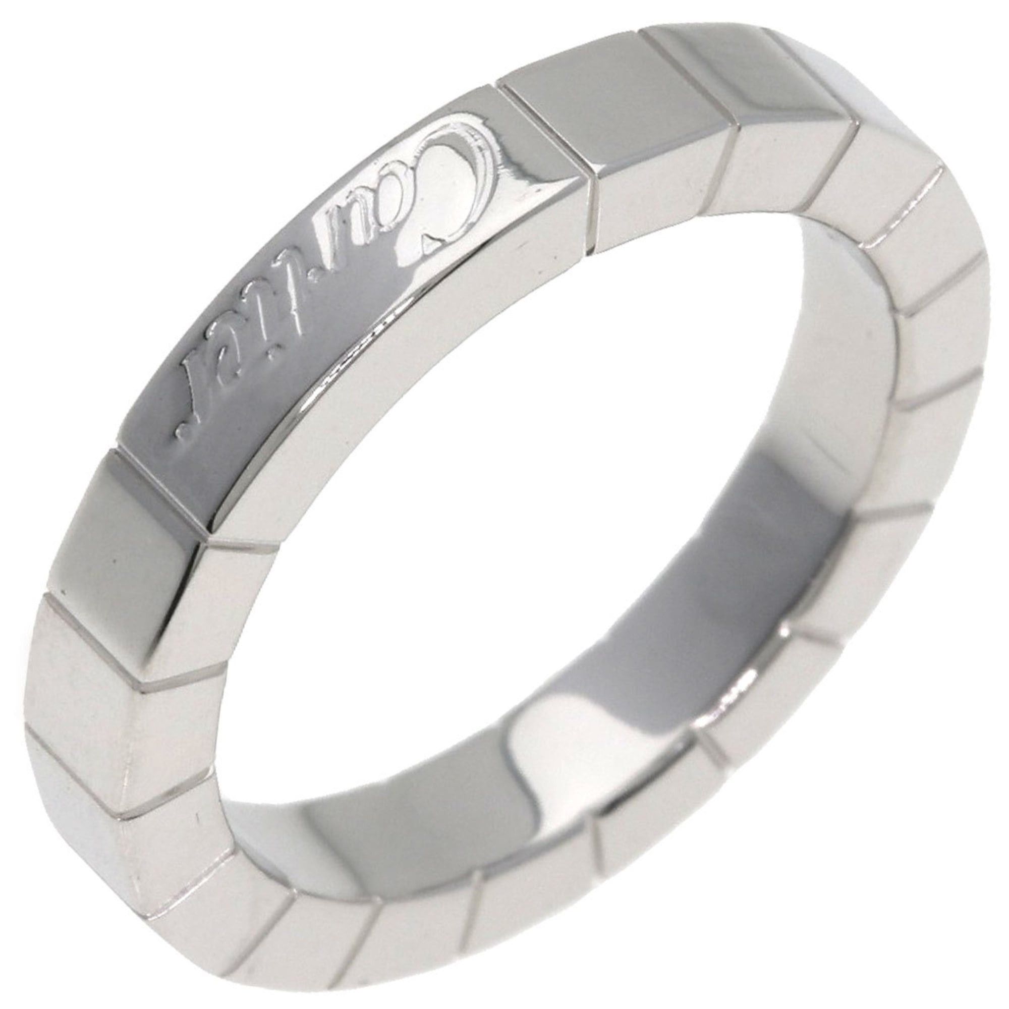 Cartier Cartier Lanieres #47 Ring, 18K White Gold, Women's. Size ONE SIZE - 2 Thumbnail