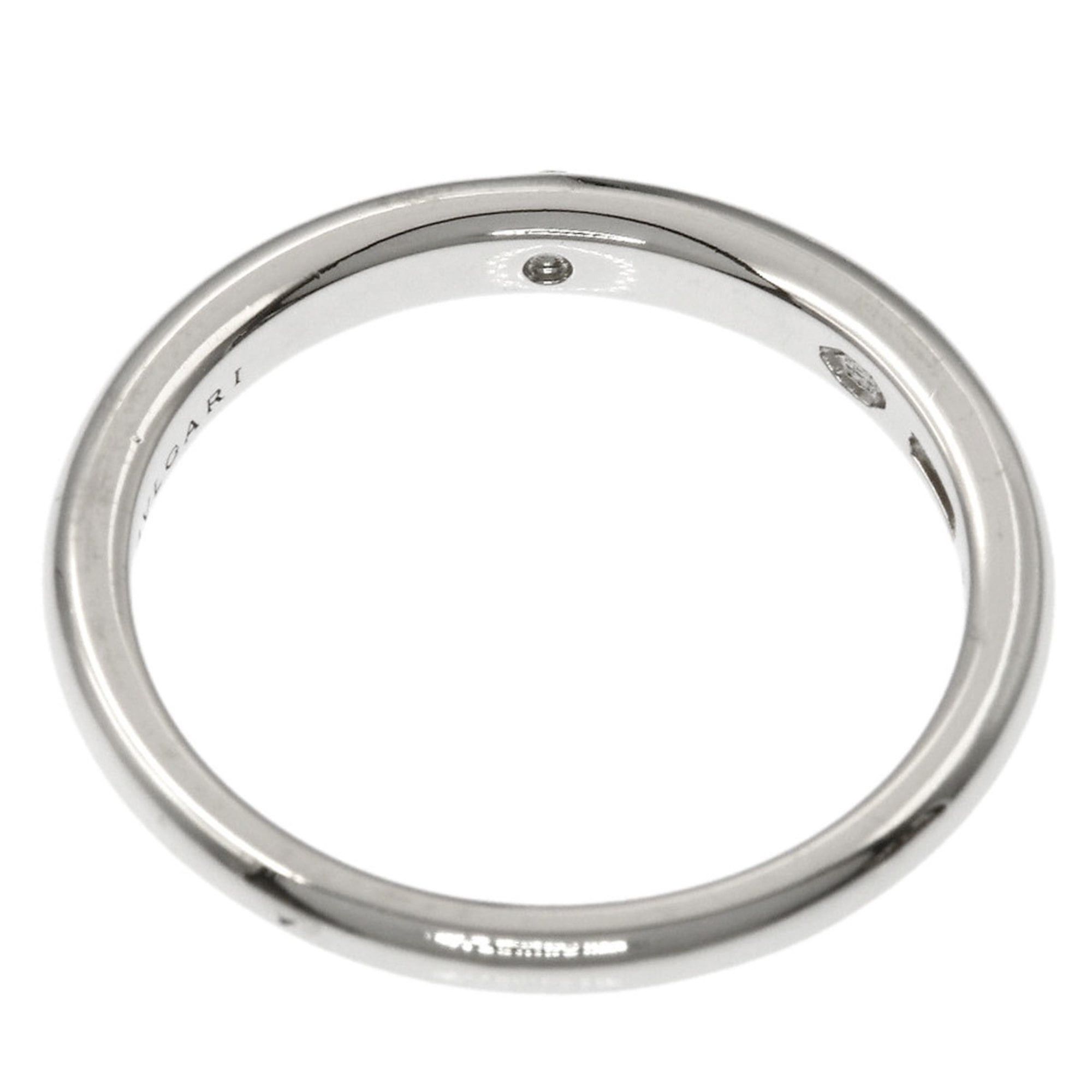 Bvlgari BVLGARI Wedding 1P Diamond Ring, Platinum PT950, Women's Size ONE SIZE - 4 Thumbnail