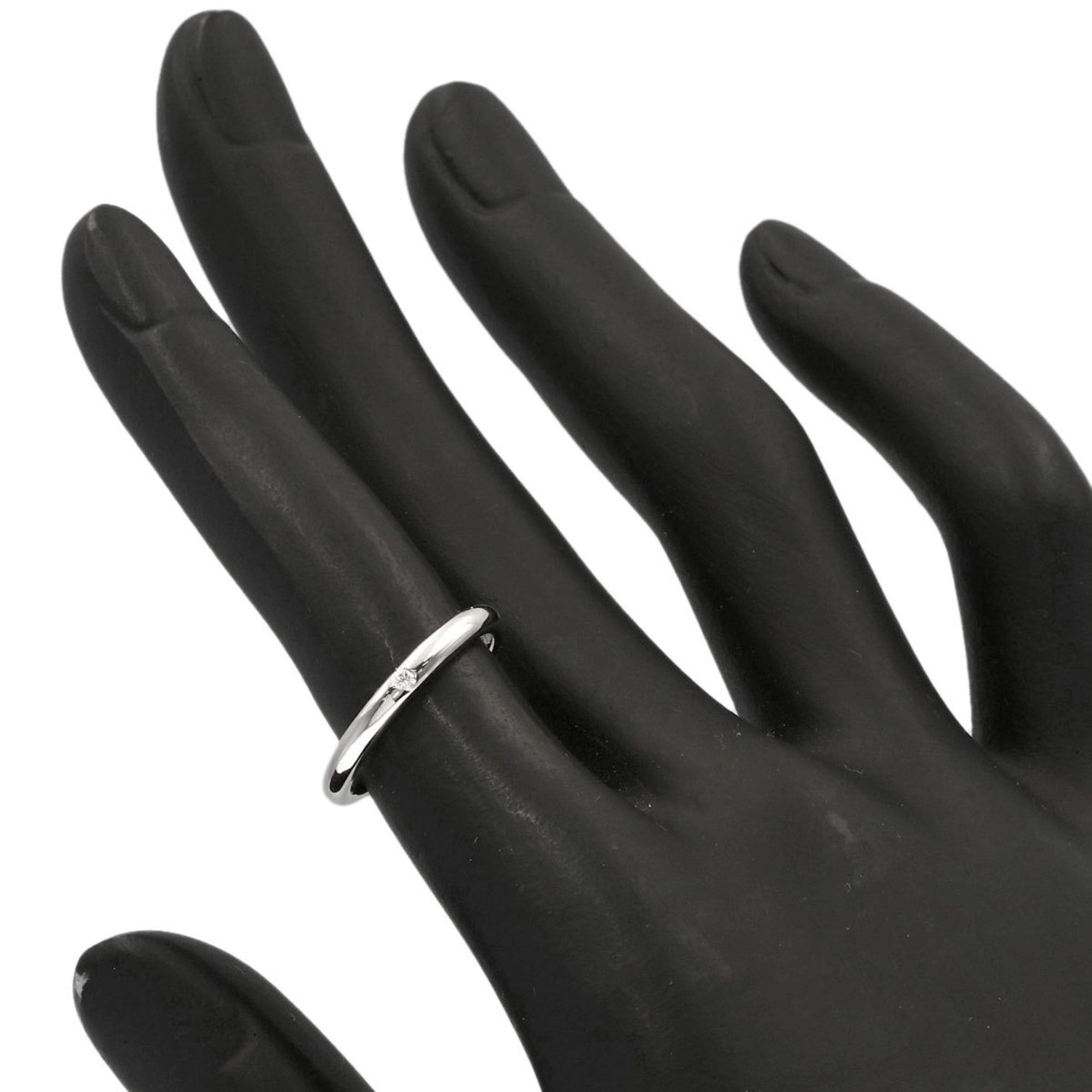 Bvlgari BVLGARI Wedding 1P Diamond Ring, Platinum PT950, Women's Size ONE SIZE - 7 Thumbnail