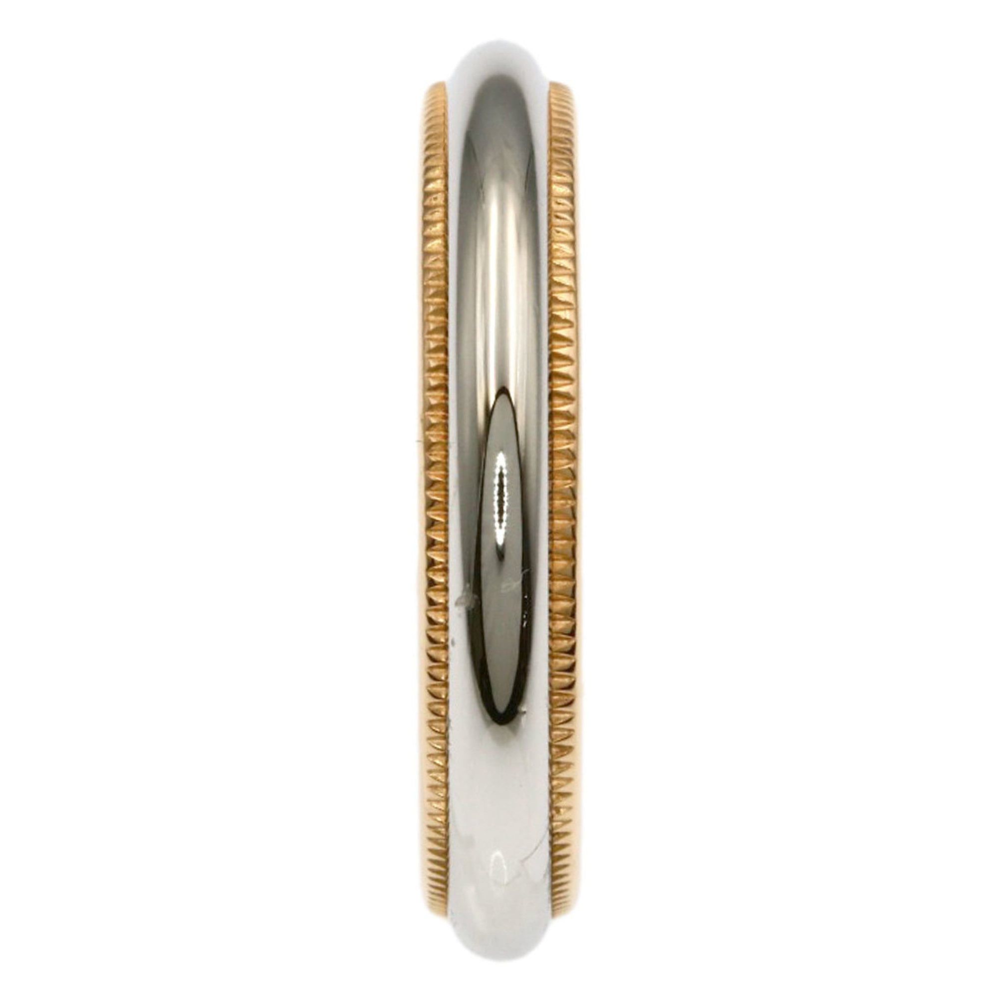 Tiffany & Co. Tiffany & Co. Milgrain Ring, 18K Pink Gold/PT950, Women's Ring. Size ONE SIZE - 3 Thumbnail