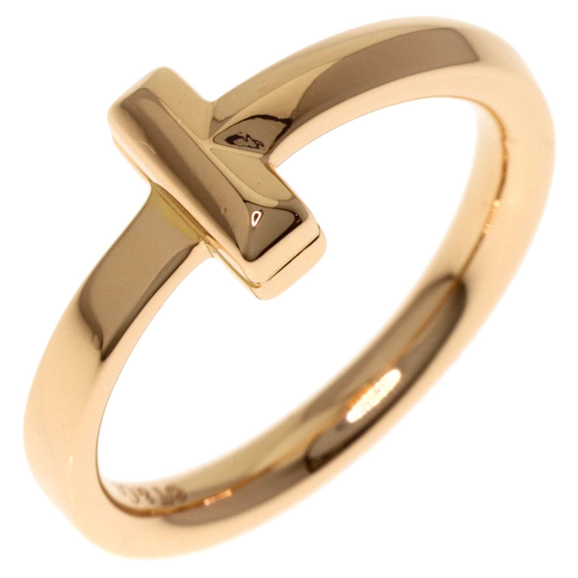 Tiffany & Co. T One Ring, 18K Pink Gold, Women\