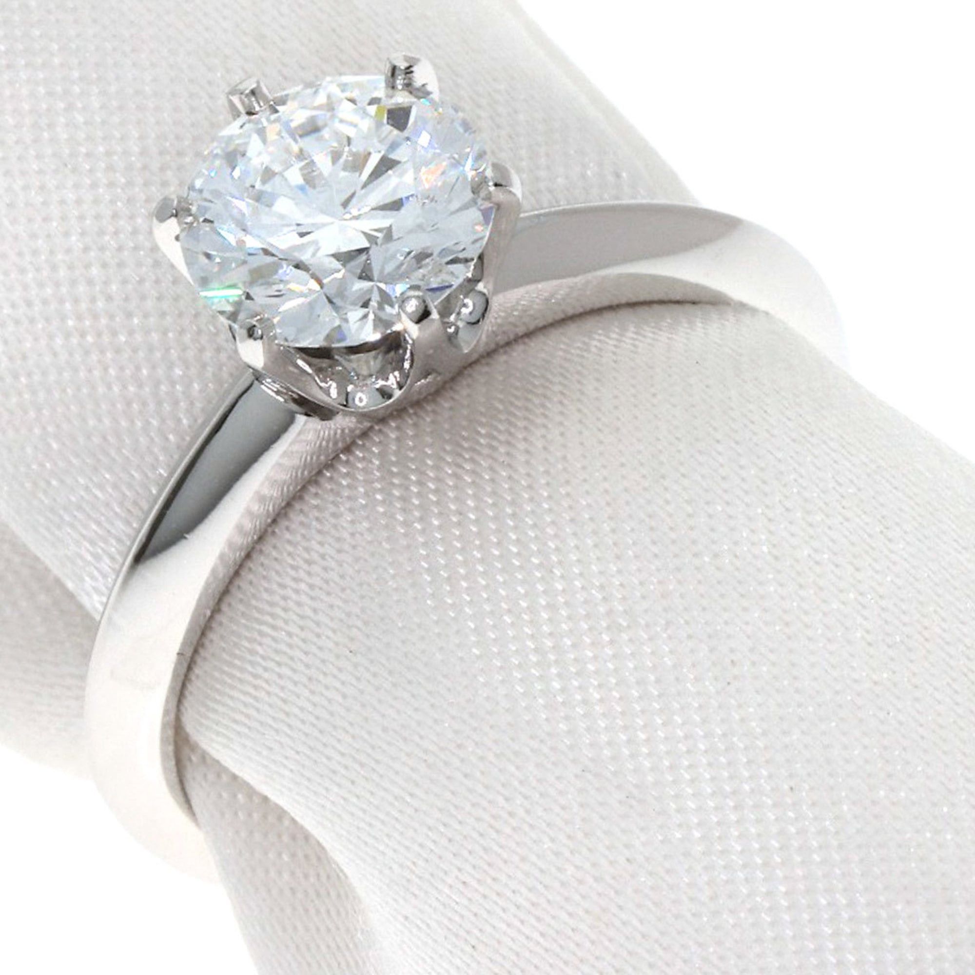 Tiffany & Co. Tiffany & Co. Solitaire Diamond Ring, Platinum PT950, Women's. Size ONE SIZE - 2 Thumbnail