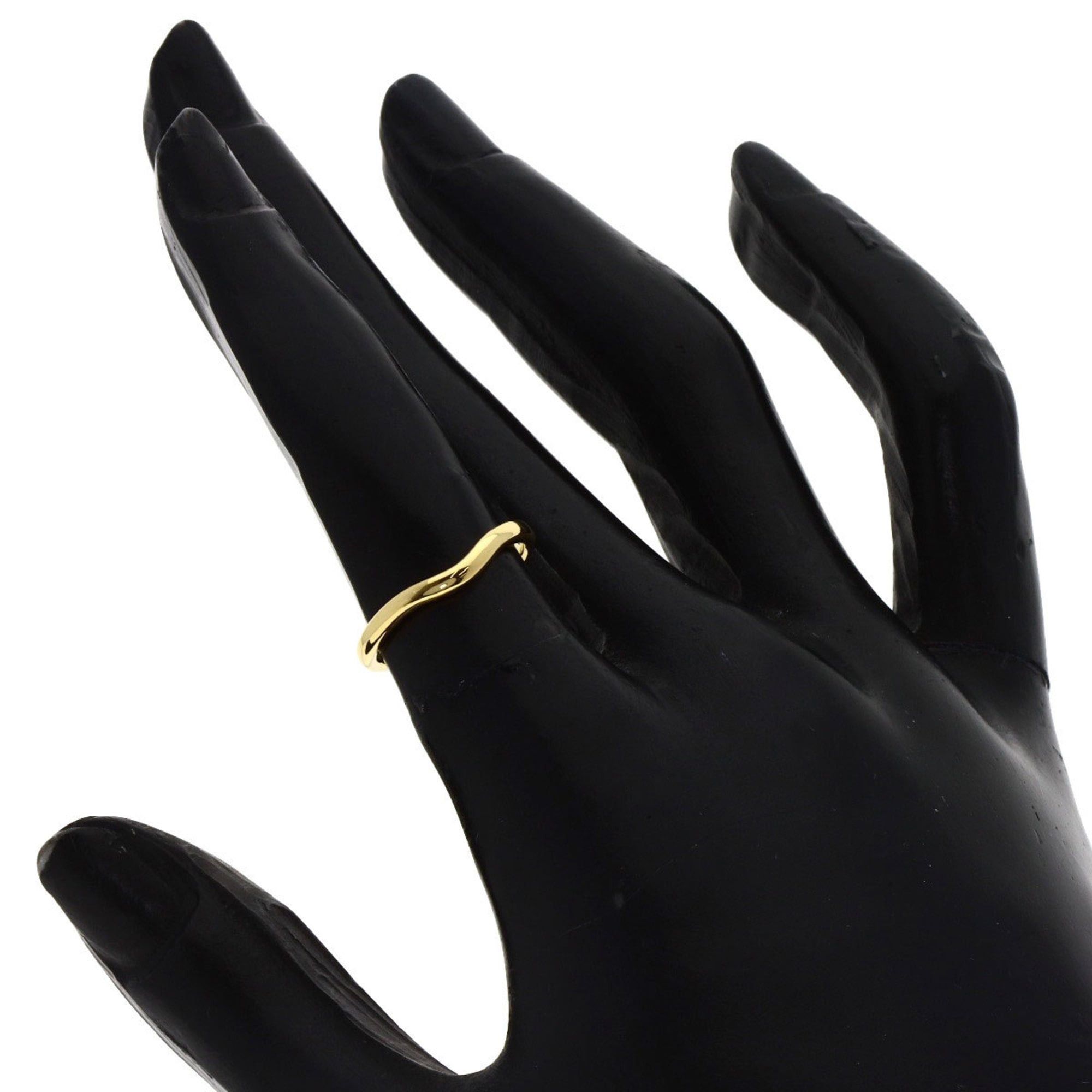 Tiffany & Co. Tiffany & Co. Curved Band Ring, 18K Yellow Gold, Women's. Size ONE SIZE - 6 Thumbnail