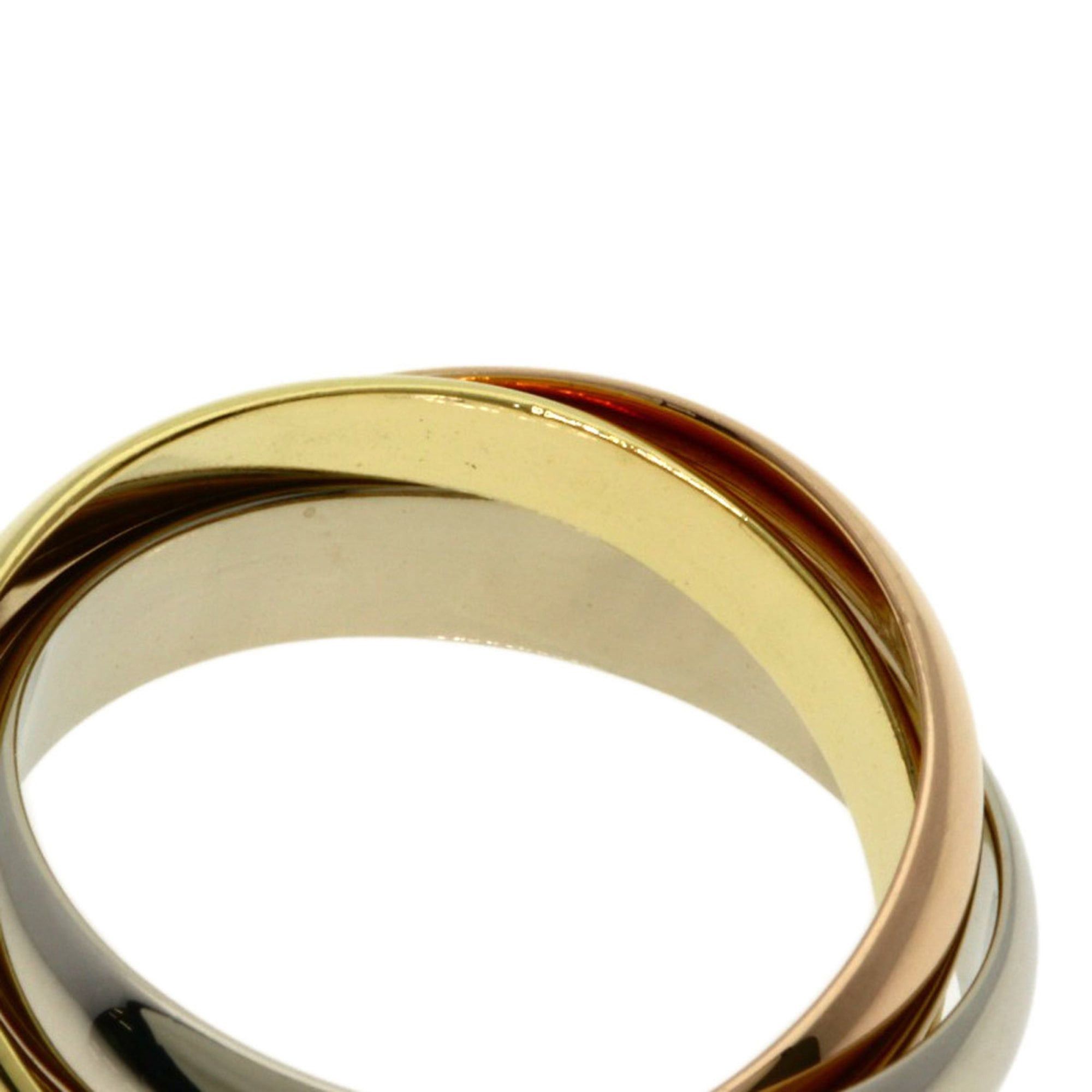 Cartier Cartier Trinity #49 Ring - 18K Yellow Gold/18K White Pink Gold Women's CARTIER Size ONE SIZE - 6 Thumbnail