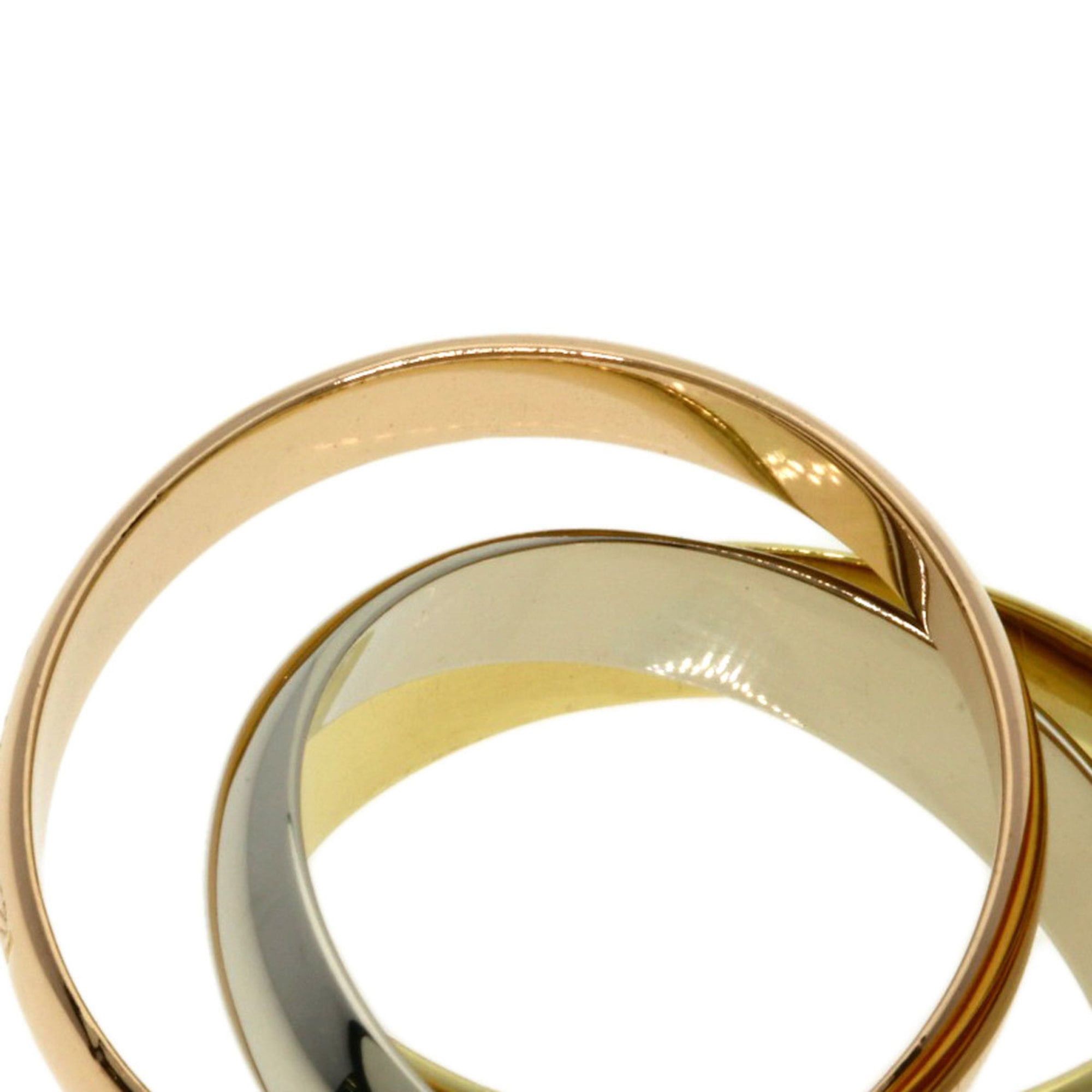 Cartier Cartier Trinity #49 Ring - 18K Yellow Gold/18K White Pink Gold Women's CARTIER Size ONE SIZE - 5 Thumbnail