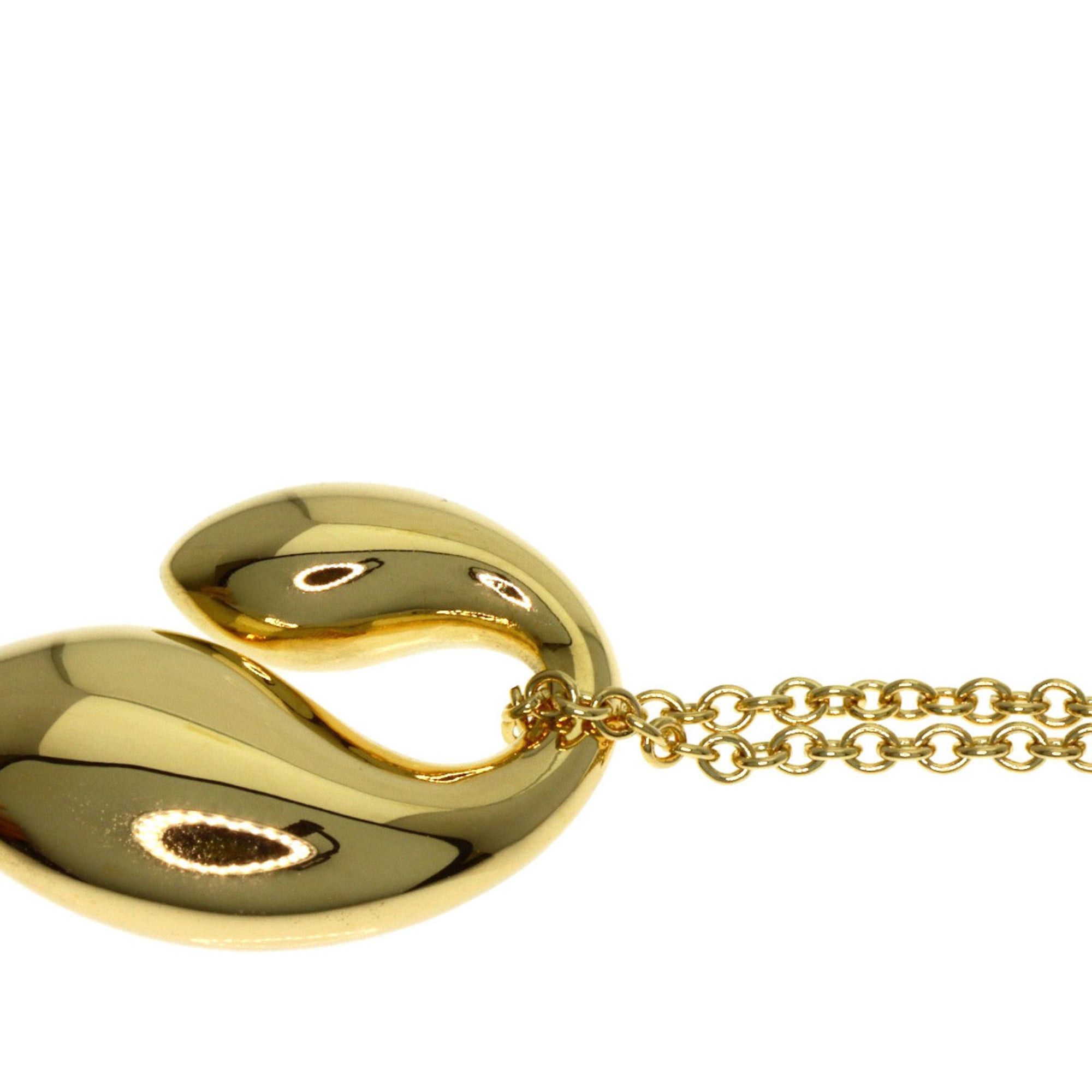 Tiffany & Co. Tiffany & Co. Double Teardrop Necklace, 18K Yellow Gold, Women's. Size ONE SIZE - 5 Thumbnail
