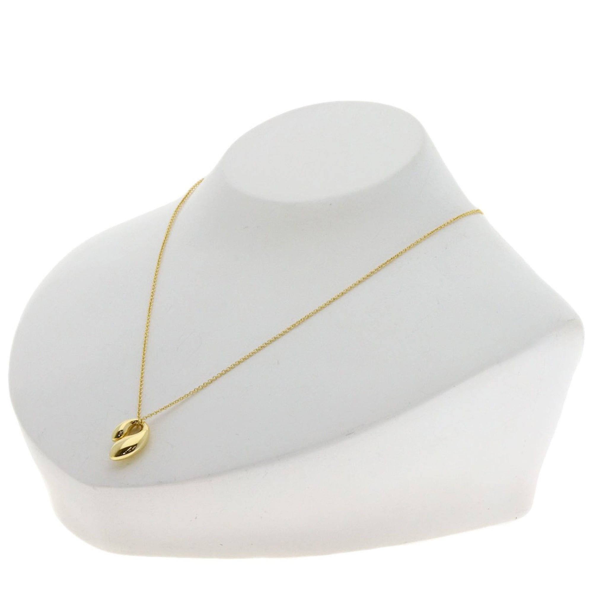 Tiffany & Co. Tiffany & Co. Double Teardrop Necklace, 18K Yellow Gold, Women's. Size ONE SIZE - 4 Thumbnail