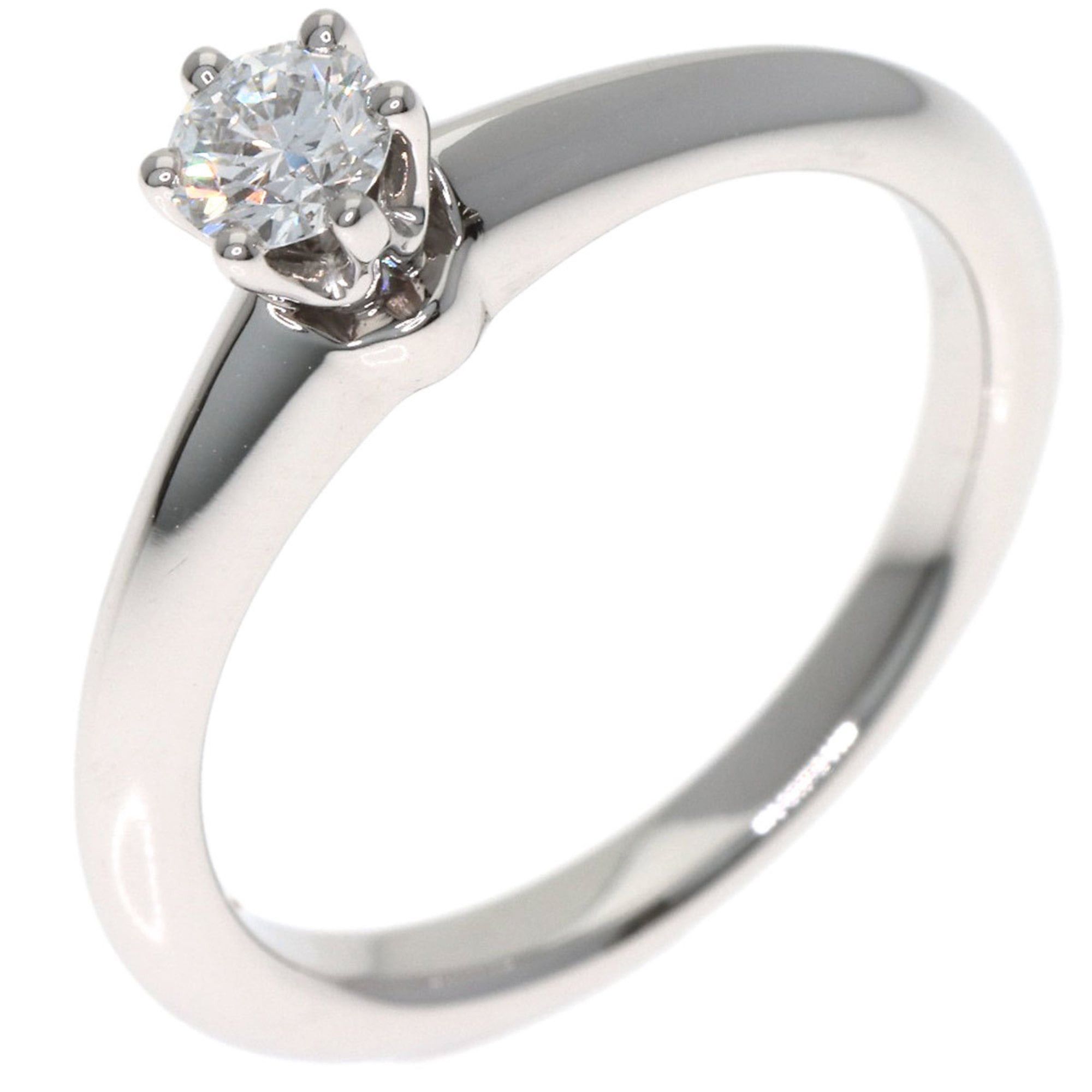 Tiffany & Co. Tiffany & Co. Solitaire Diamond Ring, Platinum PT950, Women's. Size ONE SIZE - 2 Thumbnail