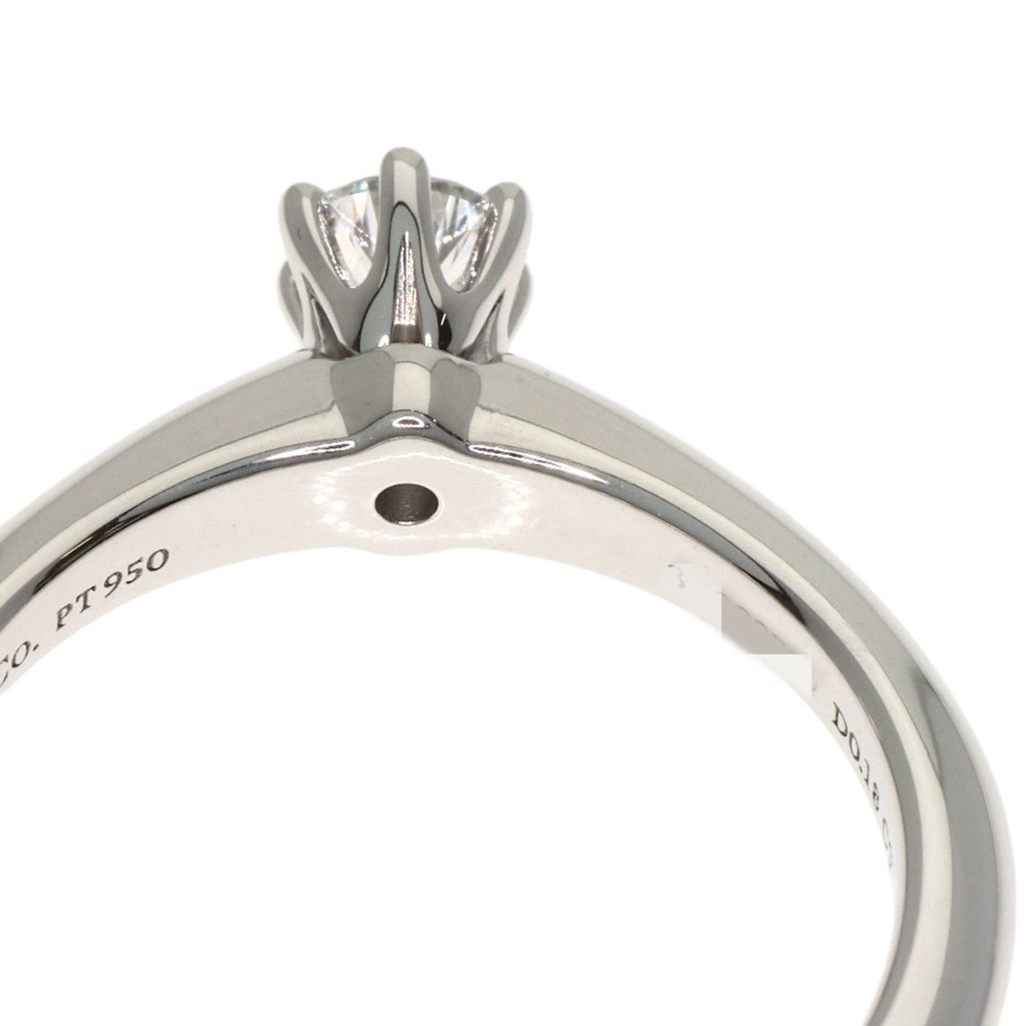 Tiffany & Co. Tiffany & Co. Solitaire Diamond Ring, Platinum PT950, Women's. Size ONE SIZE - 7 Thumbnail