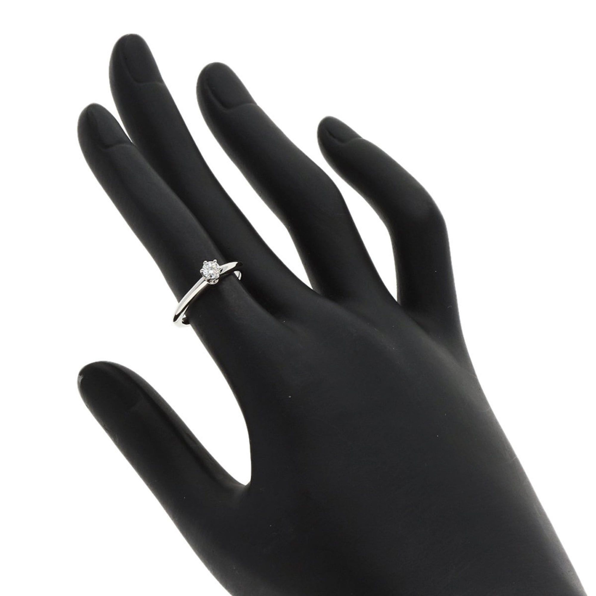 Tiffany & Co. Tiffany & Co. Solitaire Diamond Ring, Platinum PT950, Women's. Size ONE SIZE - 6 Thumbnail