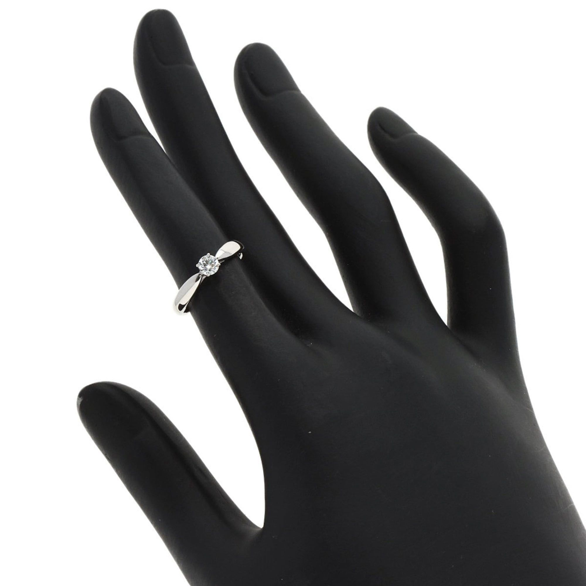 Tiffany & Co. Tiffany & Co. Harmony Solitaire Diamond Ring, Platinum PT950, Women's. Size ONE SIZE - 7 Thumbnail
