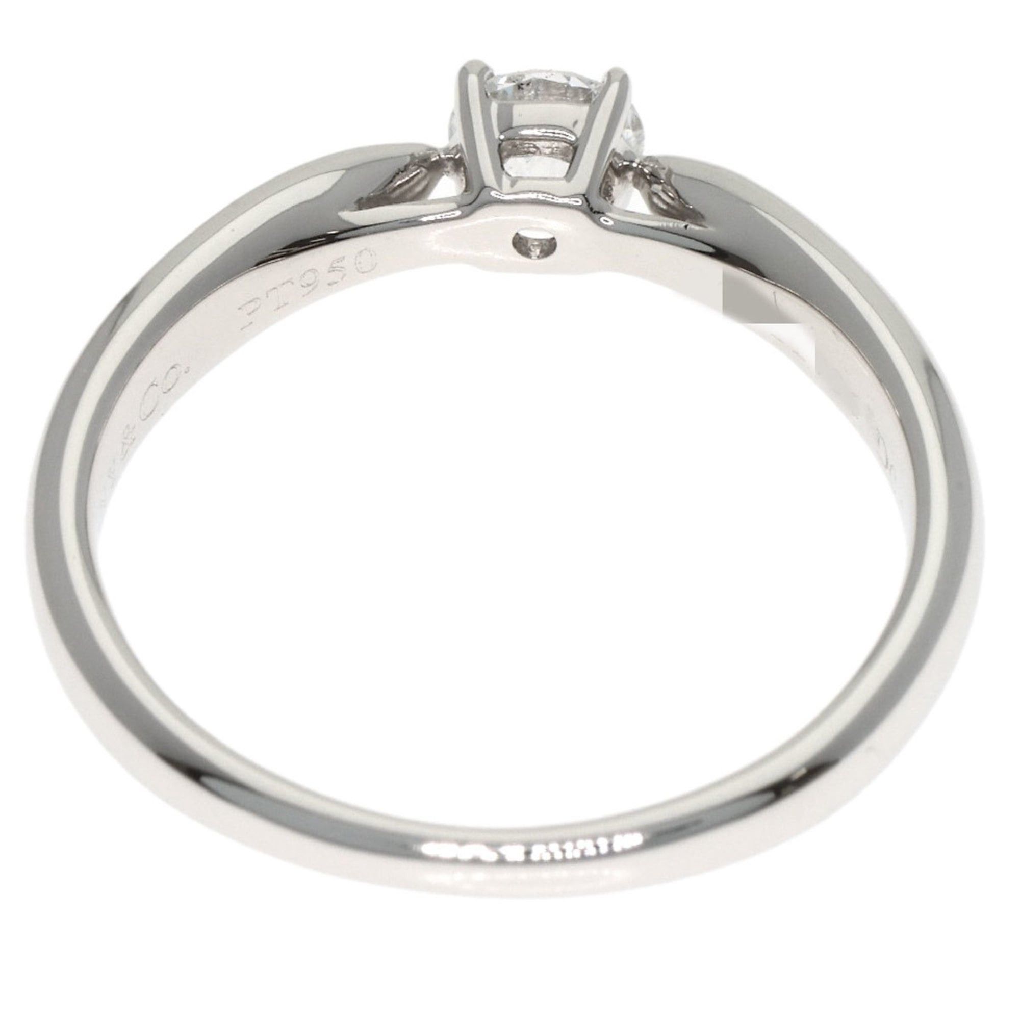 Tiffany & Co. Tiffany & Co. Harmony Solitaire Diamond Ring, Platinum PT950, Women's. Size ONE SIZE - 4 Thumbnail