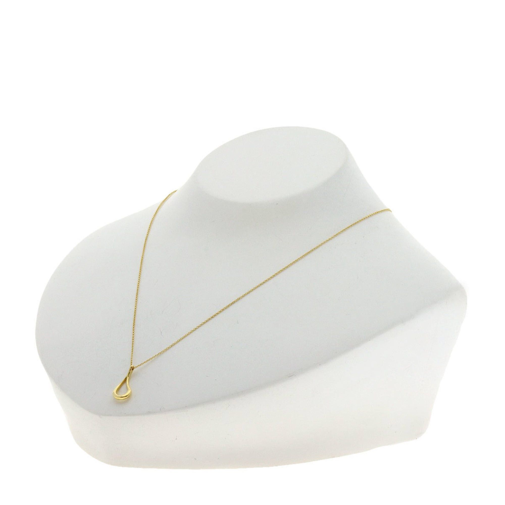 Tiffany & Co. Tiffany & Co. Open Teardrop Necklace, 18K Yellow Gold, Women's. Size ONE SIZE - 4 Thumbnail